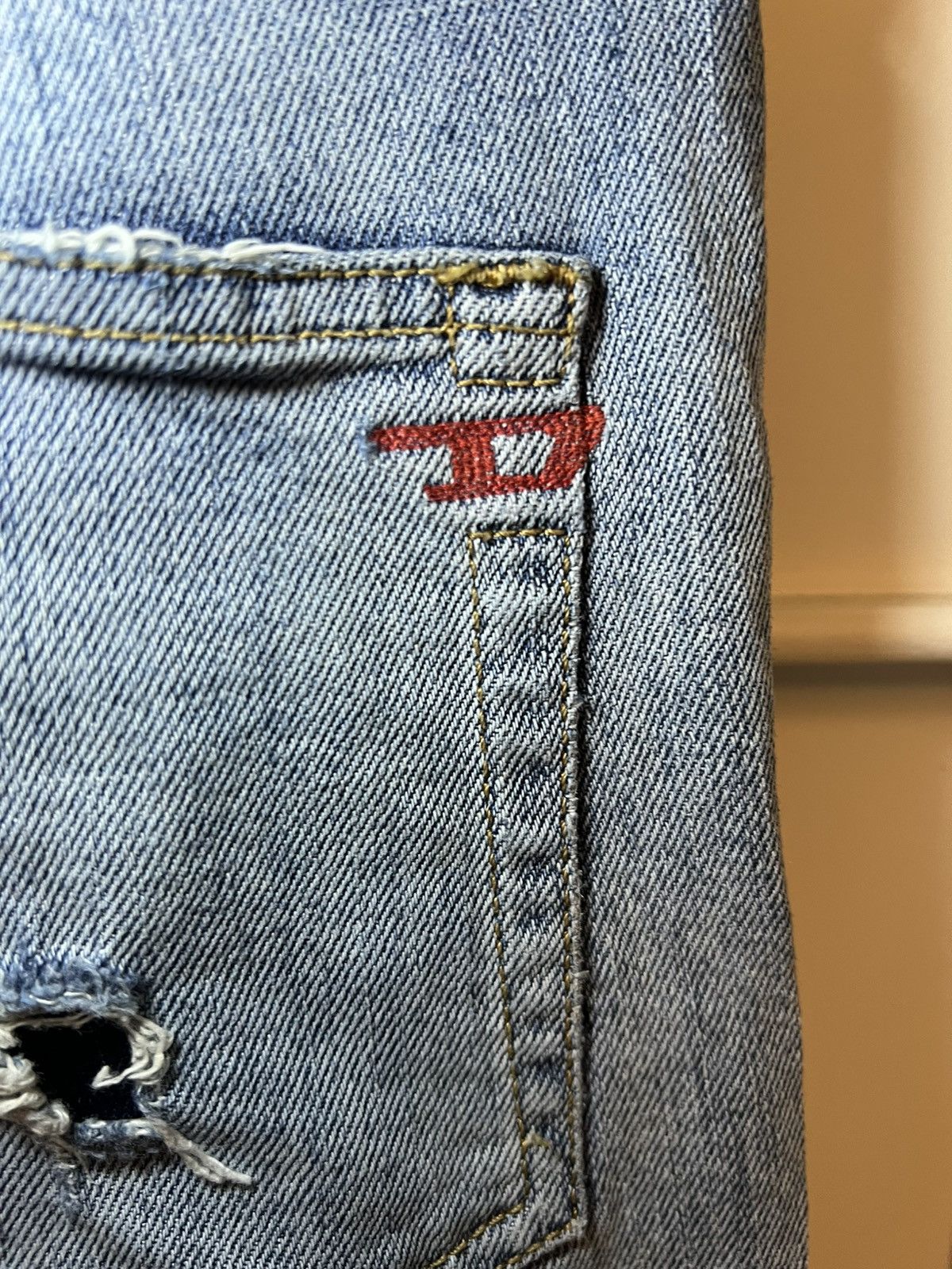 Diesel Vintage Diesel D-STRUKT D-stressed in Italy slim jeans Size US 34 / EU 50 - 12 Thumbnail