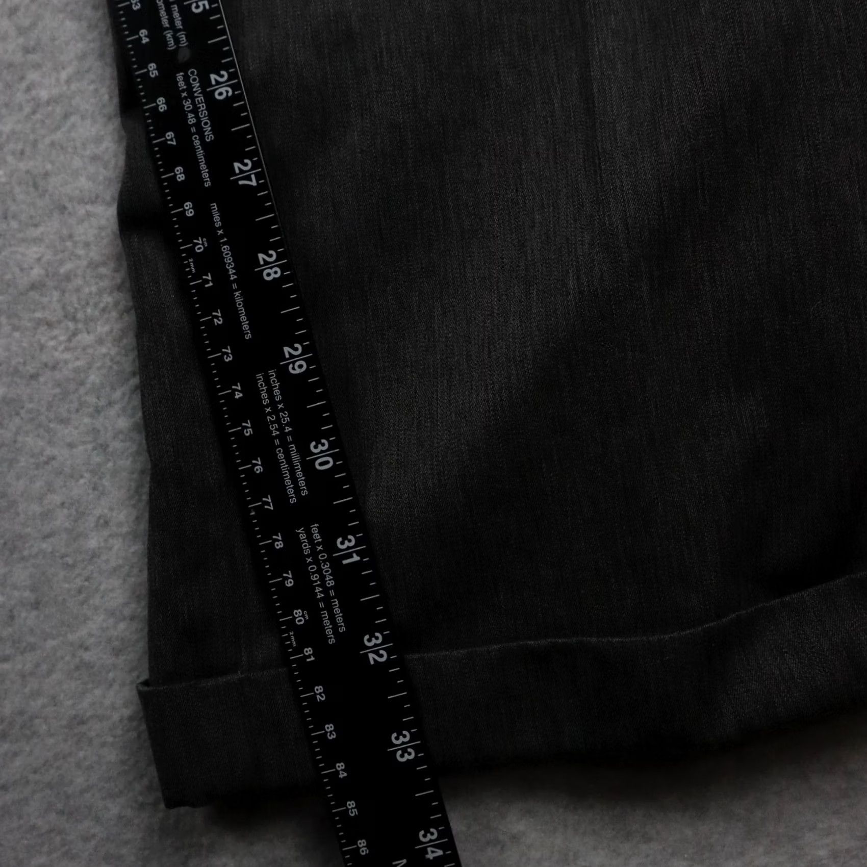 Perry Ellis Perry Ellis Portfolio Dress Pants Mens 38x34 Formal Cuffed Pleated Gray Size US 38 / EU 54 - 7 Thumbnail