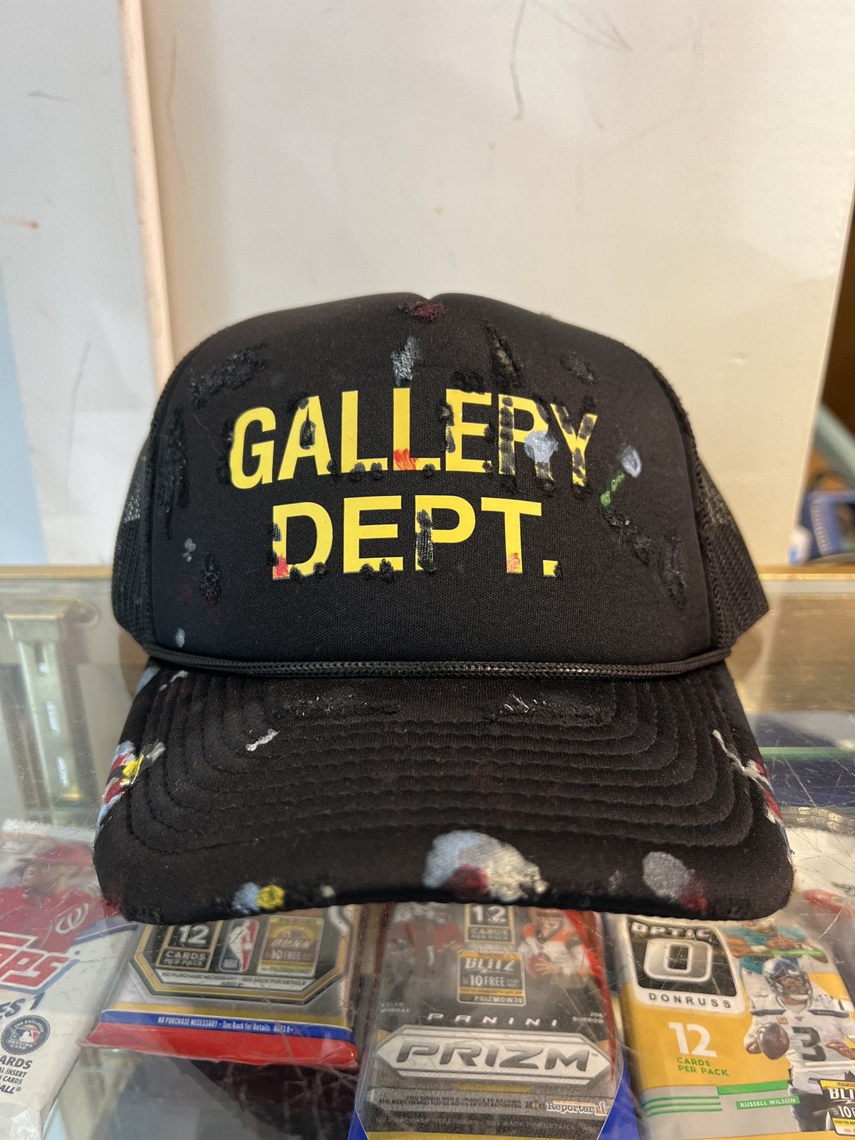 Gallery Dept. Gallery Department Paint Trucker Hat Black Size ONE SIZE - 1 Thumbnail