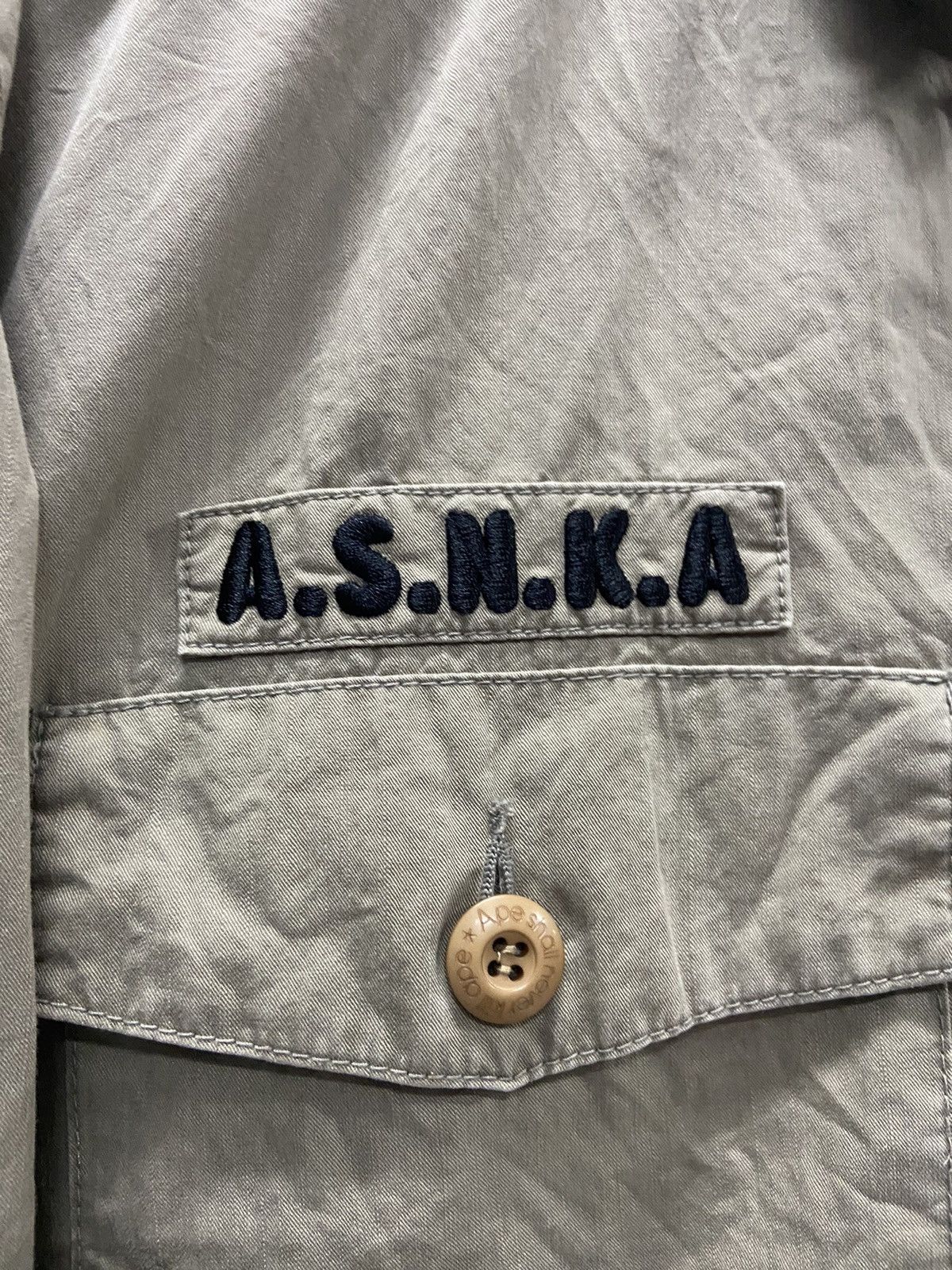 Bape BAPE A BATHING APE ASNKA MILITARY STYLE BUTTON UP Size US M / EU 48-50 / 2 - 3 Thumbnail