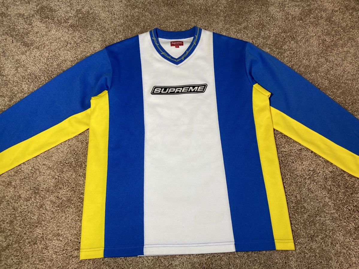 Supreme Barbed Wire Moto Jersey (SS19) - $138