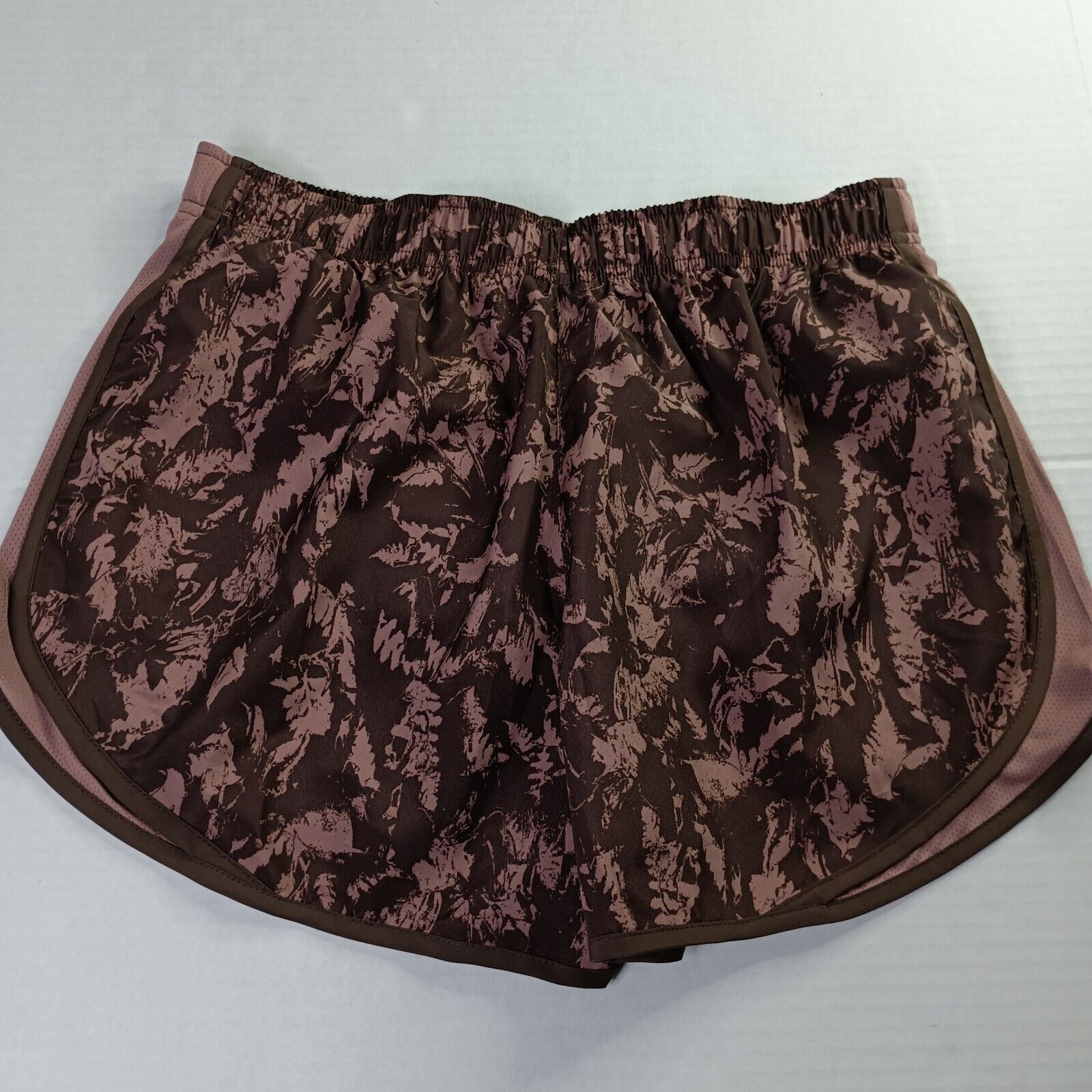 Nike Nike Womens Smokey Mauve Tempo Printed Running Shorts Size L Size 32" / US 10 / IT 46 - 6 Thumbnail