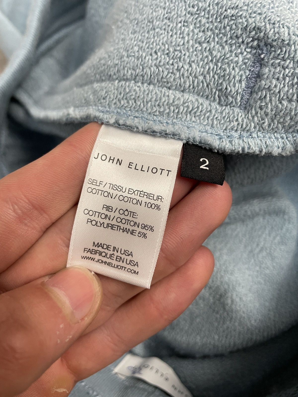 John Elliott John Elliott Escobar Sweatpants — Glacier Blue Size US 30 / EU 46 - 14 Thumbnail