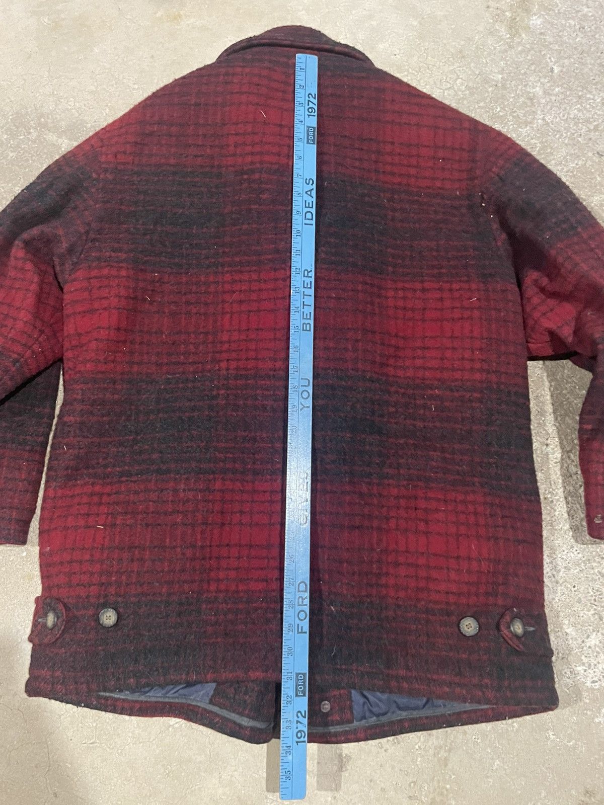 Eddie Bauer Eddie Bauer Vintage Plaid Wool Coat Jacket Size US L / EU 52-54 / 3 - 9 Thumbnail