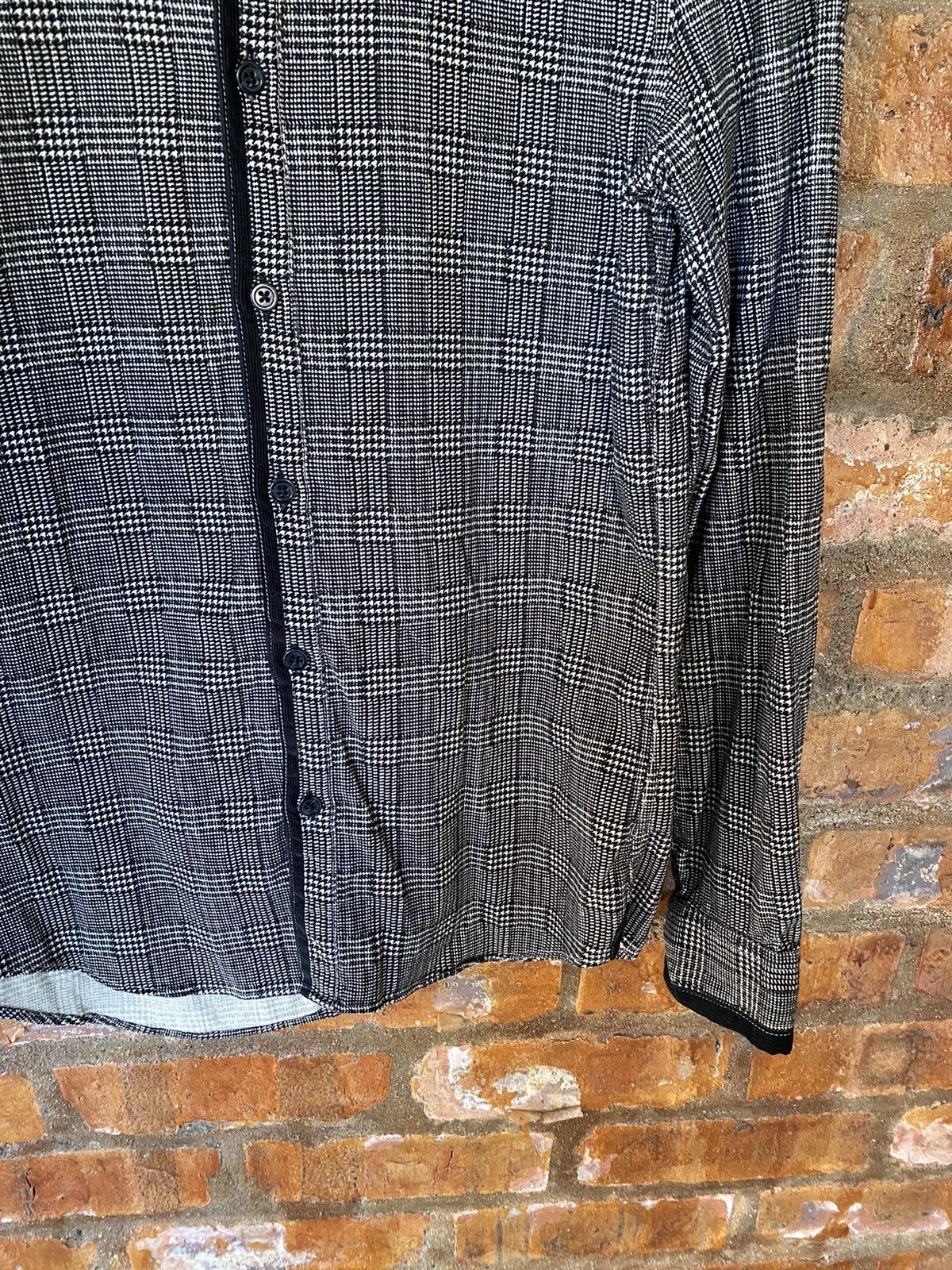 Japanese Brand × Katharine Hamnett London × PPFM 2000s Hamnett velour button shirt Size US S / EU 44-46 / 1 - 8 Thumbnail