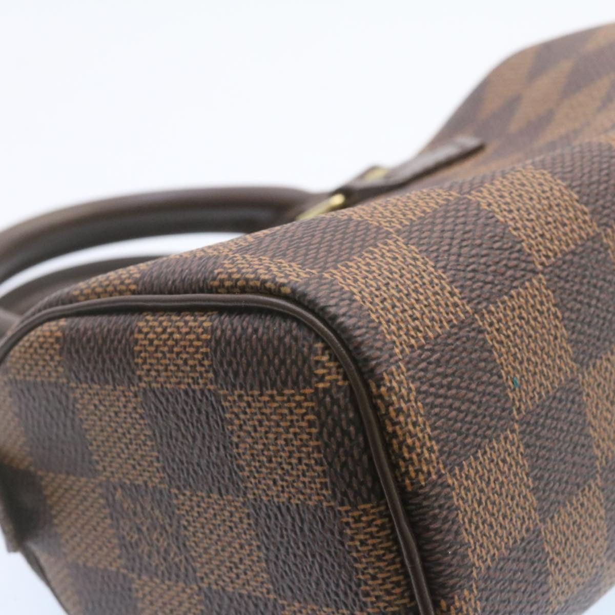Louis Vuitton LOUIS VUITTON Damier Ebene Mini Speedy Hand Bag M41534 Size ONE SIZE - 16 Thumbnail