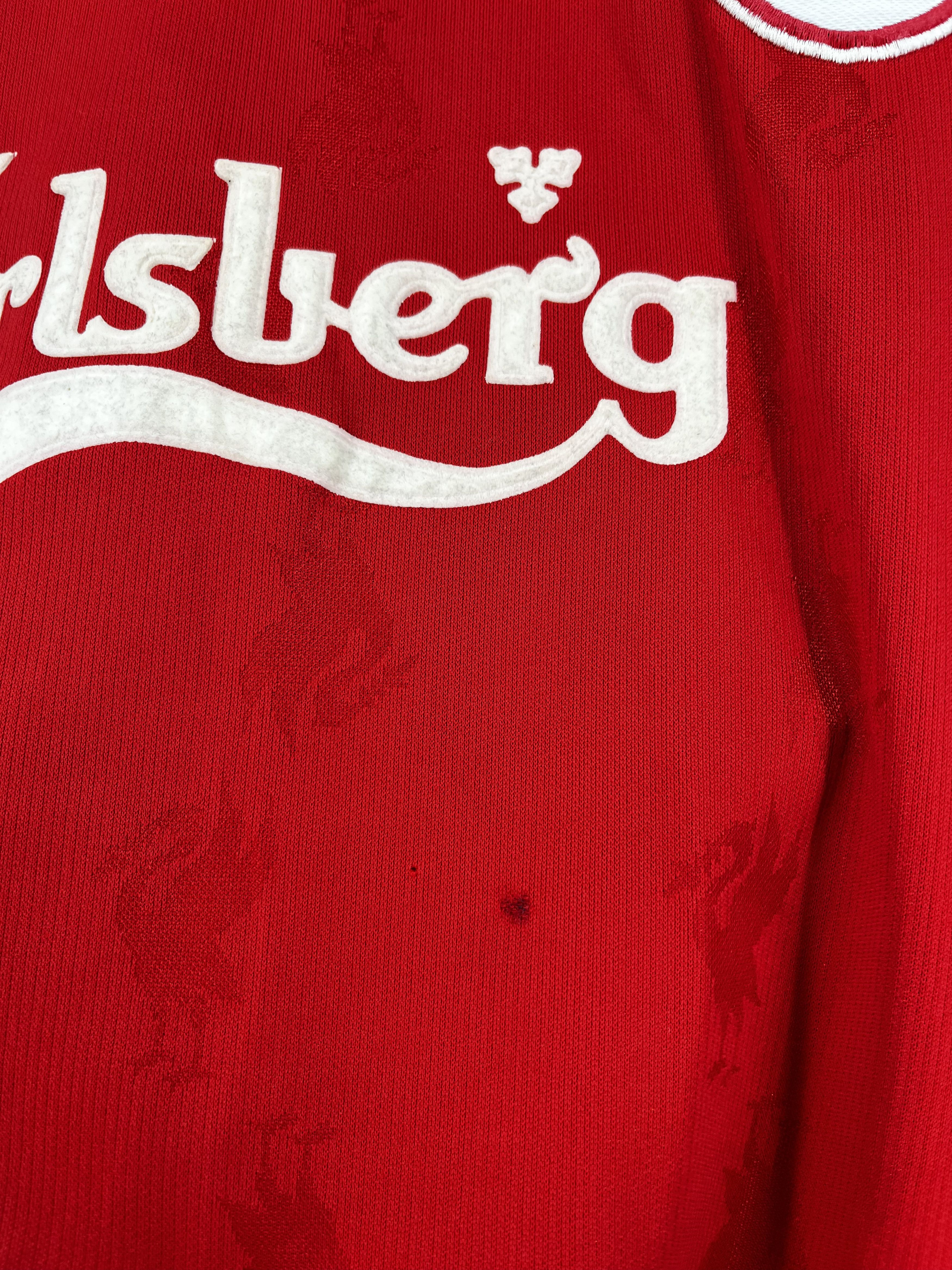 Reebok Liverpool FC 96/98 Home Jersey Reebok Carlsberg #10 UK Size US M / EU 48-50 / 2 - 8 Thumbnail