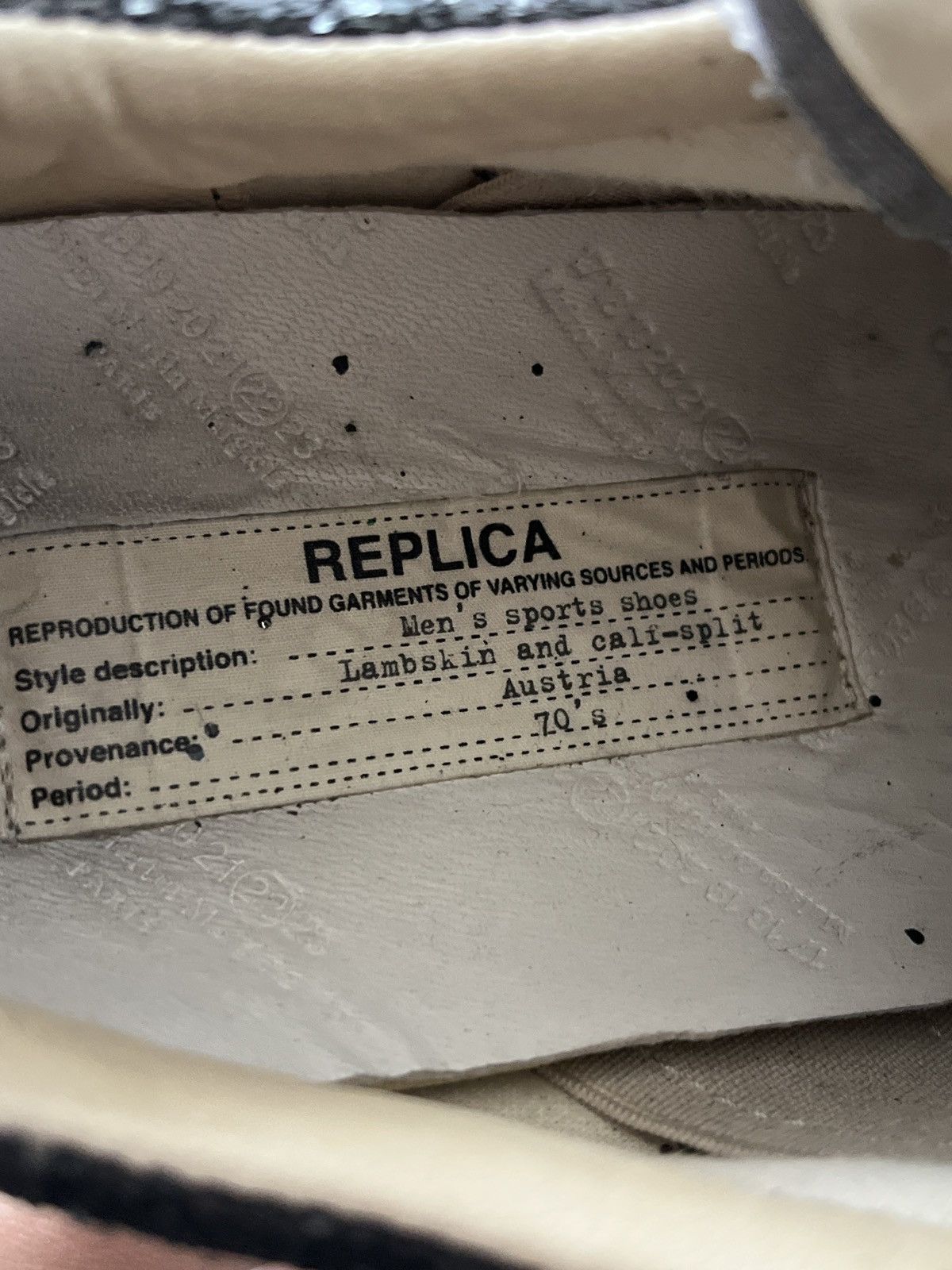 Maison Margiela Maison Margiela Archive Runway Glitter GAT Army Trainer Size US 9 / EU 42 - 8 Thumbnail