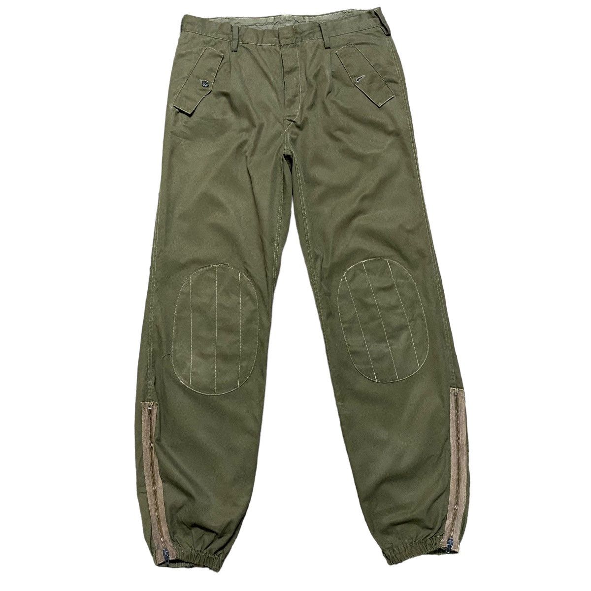 Genuine Italian Army Training Tracksuit Pants Military Sports Vintage Bottoms