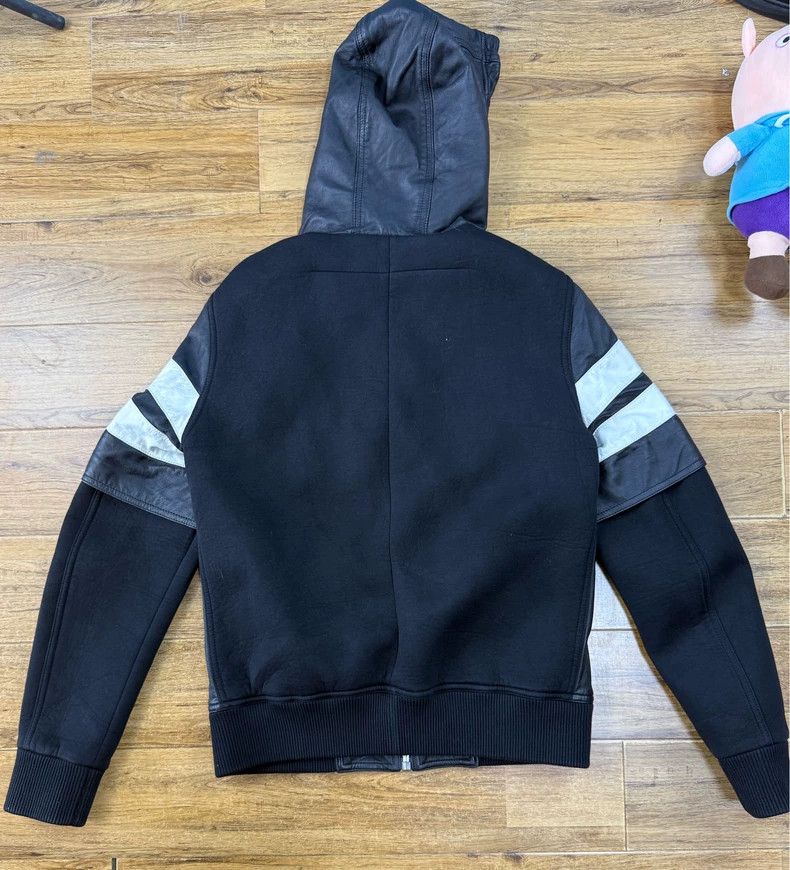 Givenchy Givenchy Real leather and space cotton hooded showy leathe Size US M / EU 48-50 / 2 - 2 Thumbnail