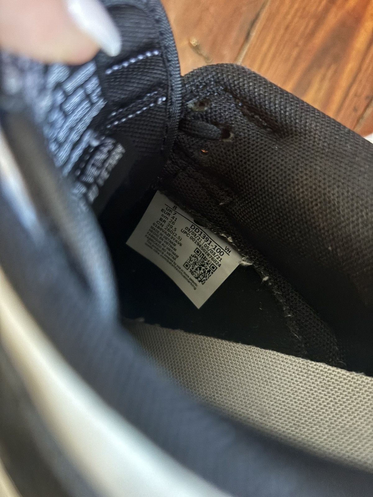 Nike DUNK LOW ‘BLACK WHITE’ Size US 8 / EU 41 - 4 Thumbnail