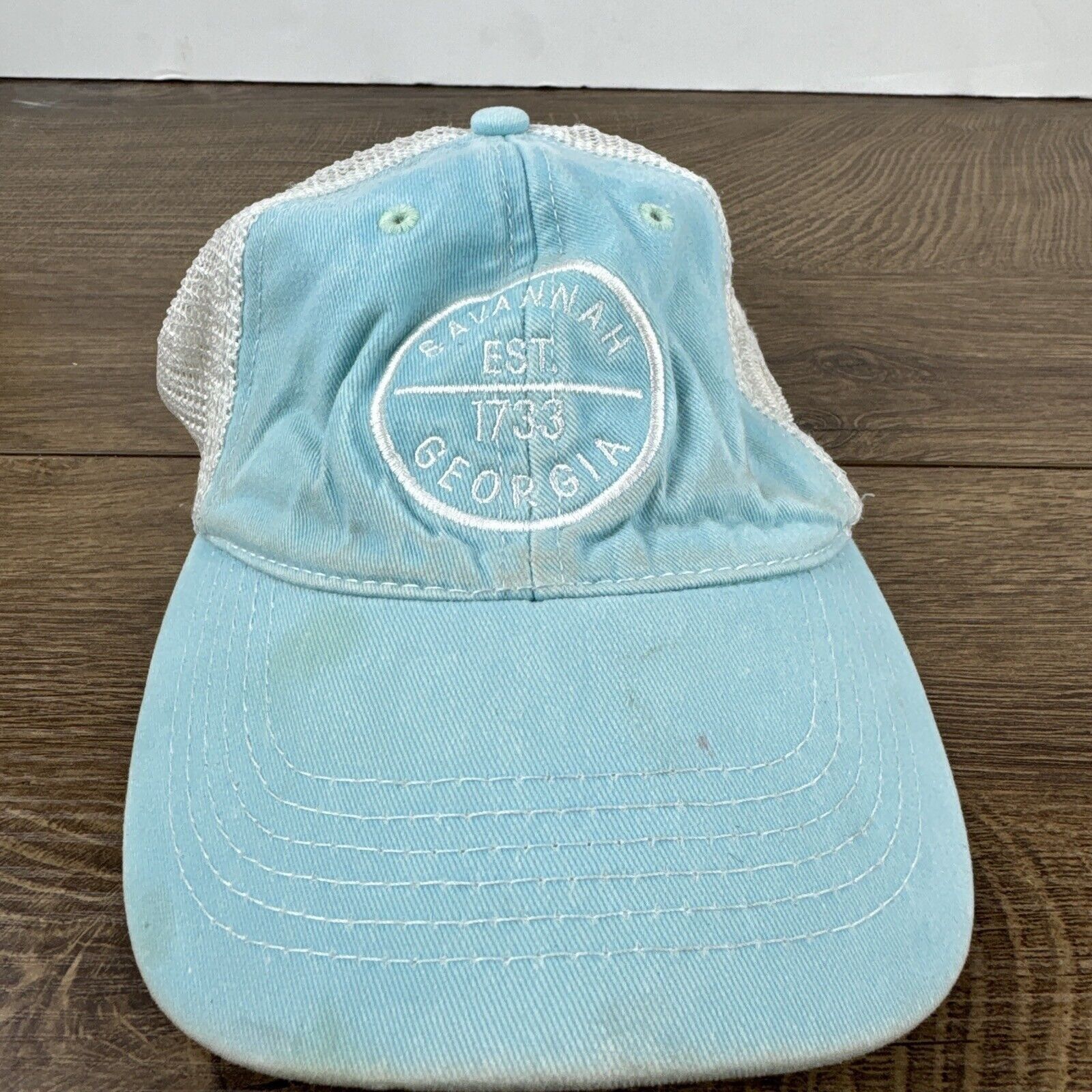 Other Savannah Georgia Hat Georgia Savannah Blue Hat Adjustable Ad Size ONE SIZE - 4 Thumbnail