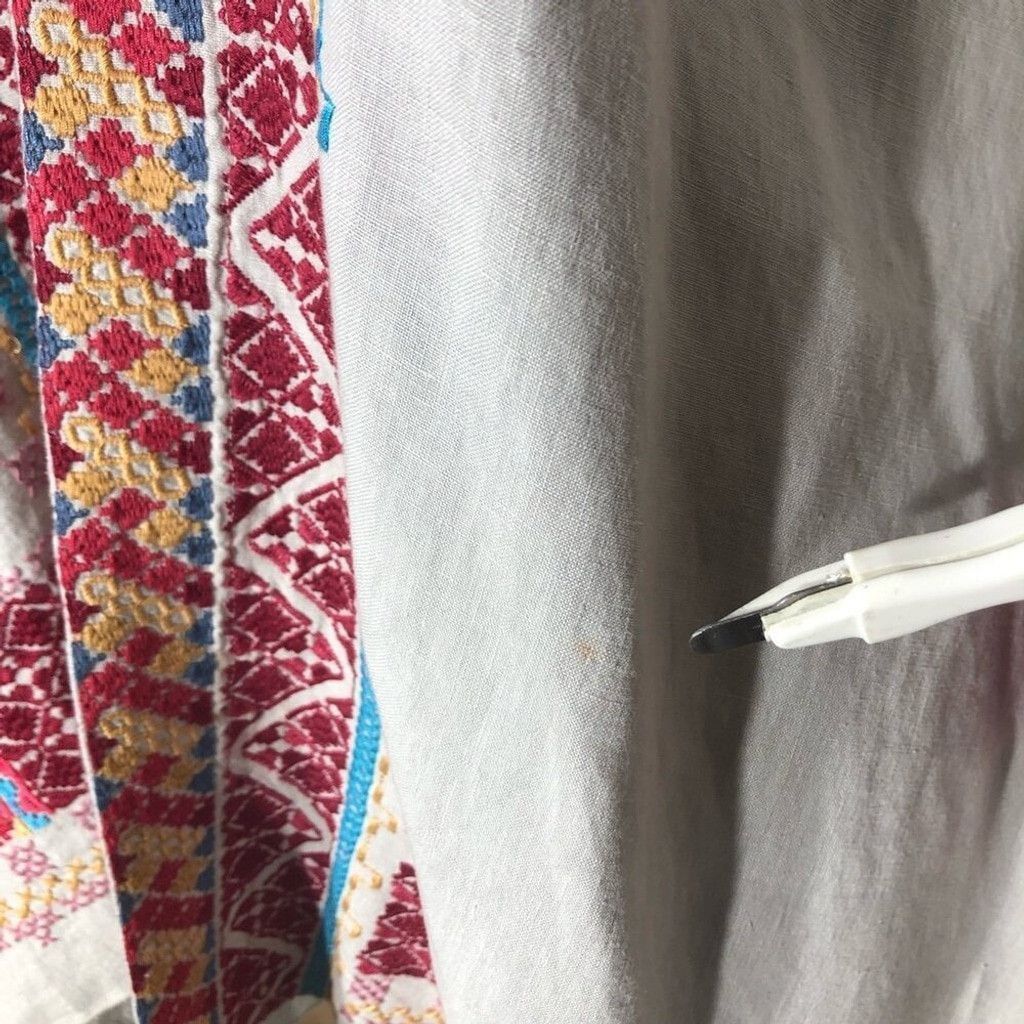 Johnny Was Johnny Was Kimono Drape Cardigan Embroidered Aztec Linen M Size L / US 10 / IT 46 - 13 Thumbnail