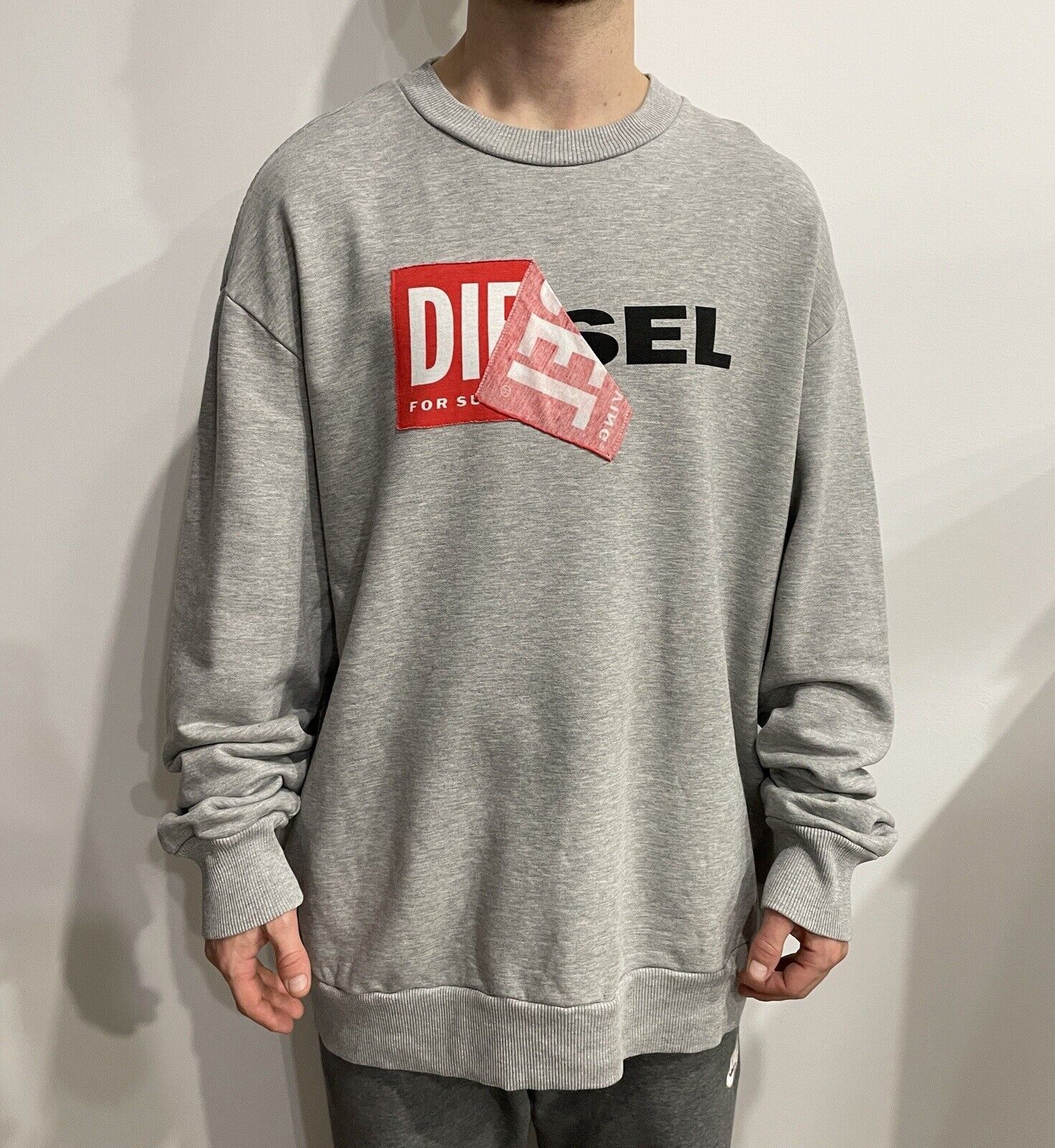 Diesel - Man - Grey - Sweater