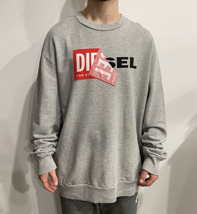 Diesel store grey sweatshirt