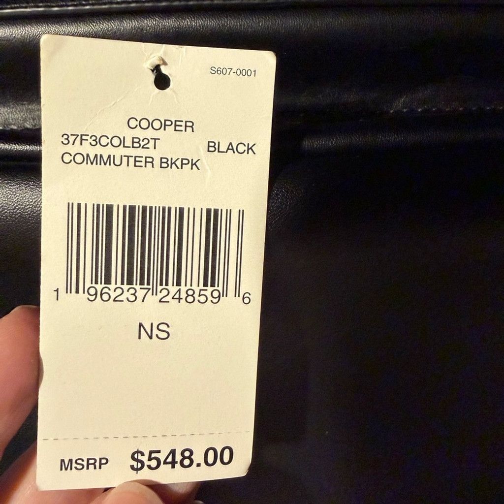 Michael Kors New Michael Kors Commuter Backpack Black Bag $548 retail Size ONE SIZE - 4 Thumbnail