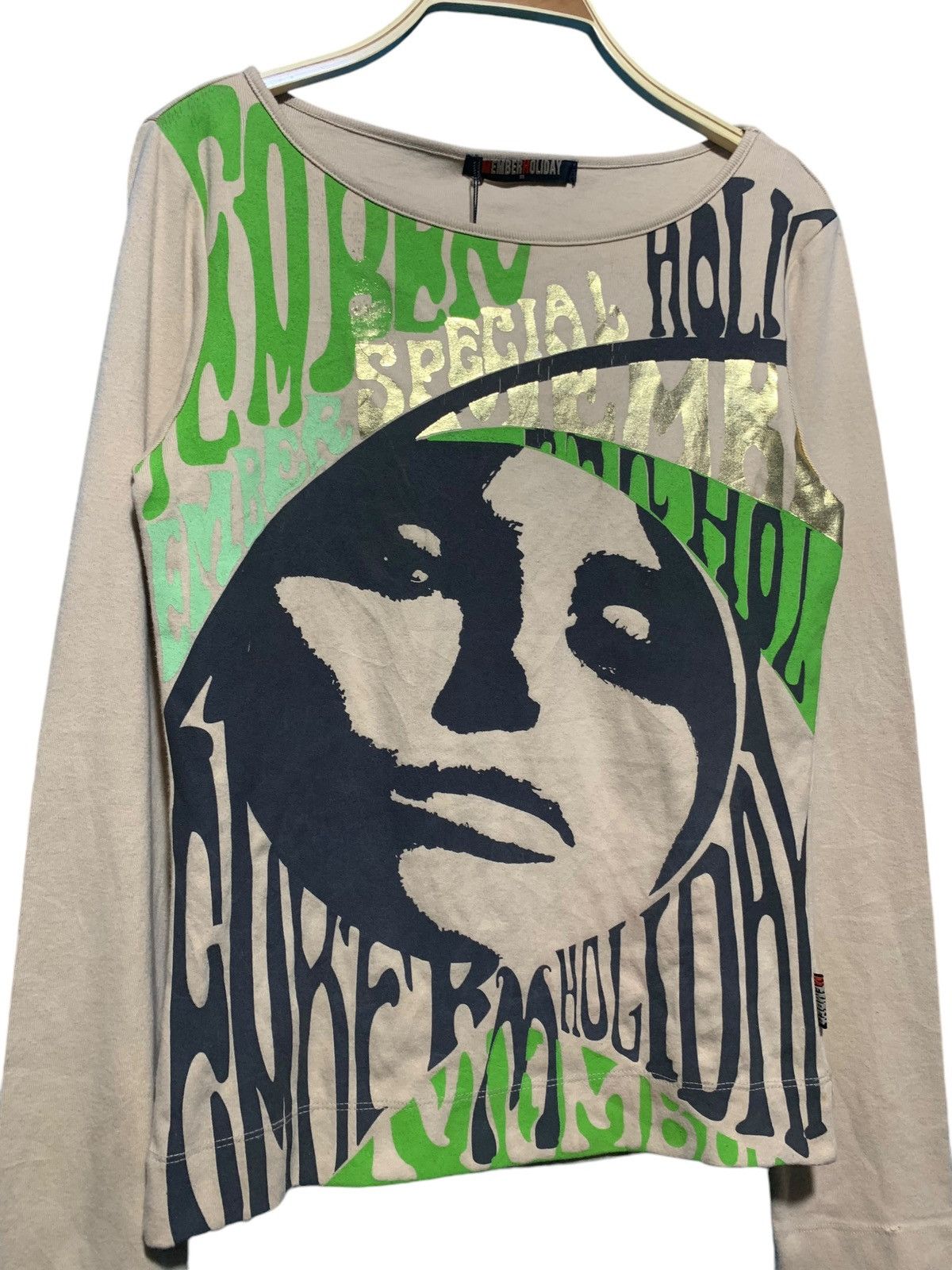 If Six Was Nine Member Holiday poem rock punk face longsleeve Size US M / EU 48-50 / 2 - 2 Thumbnail