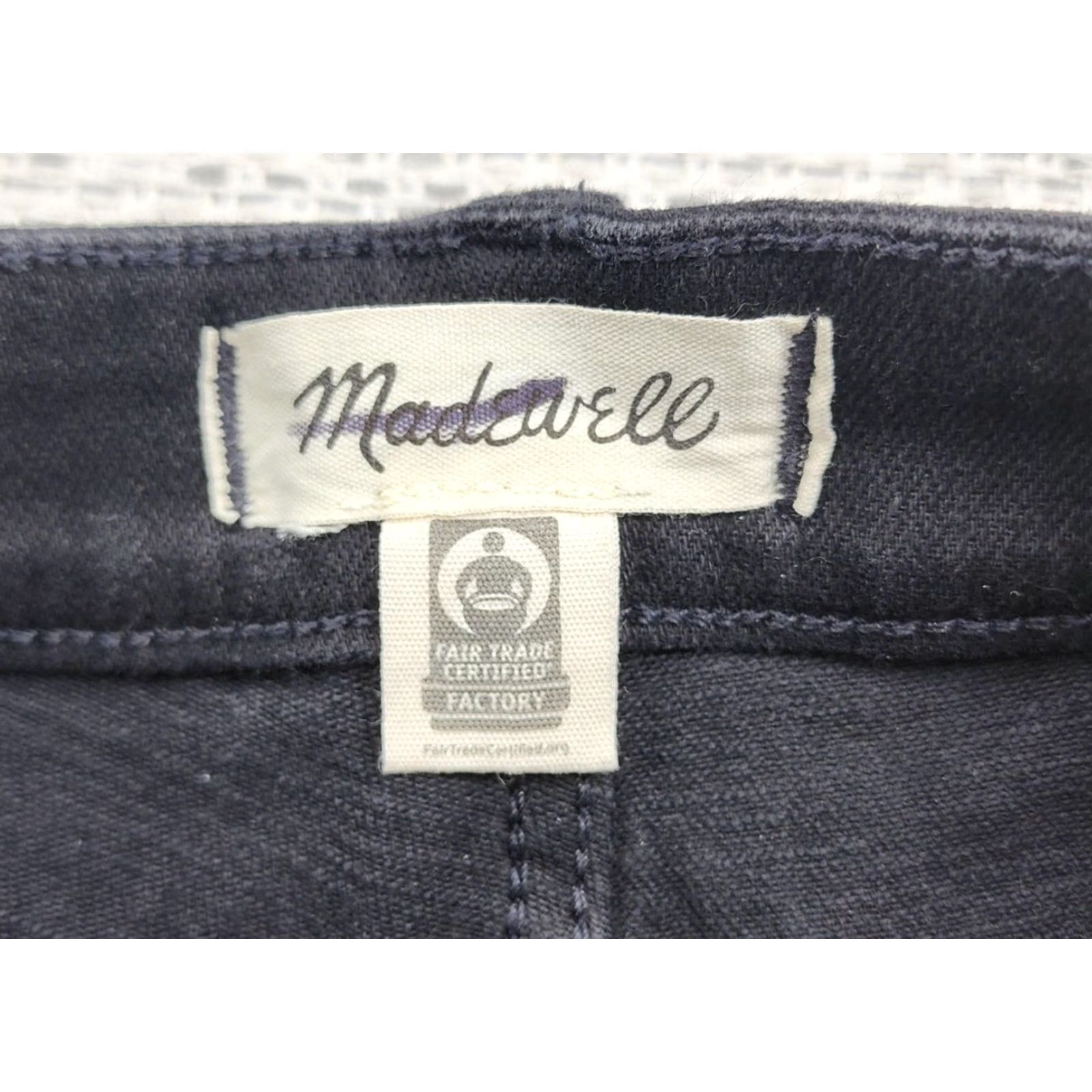 Madewell VINTAGE Madewell Jeans Womens 33 Tall Black The Curvy Vintage Wide-Leg High Rise Denim Size 24" / US 00 / IT 34 - 6 Thumbnail