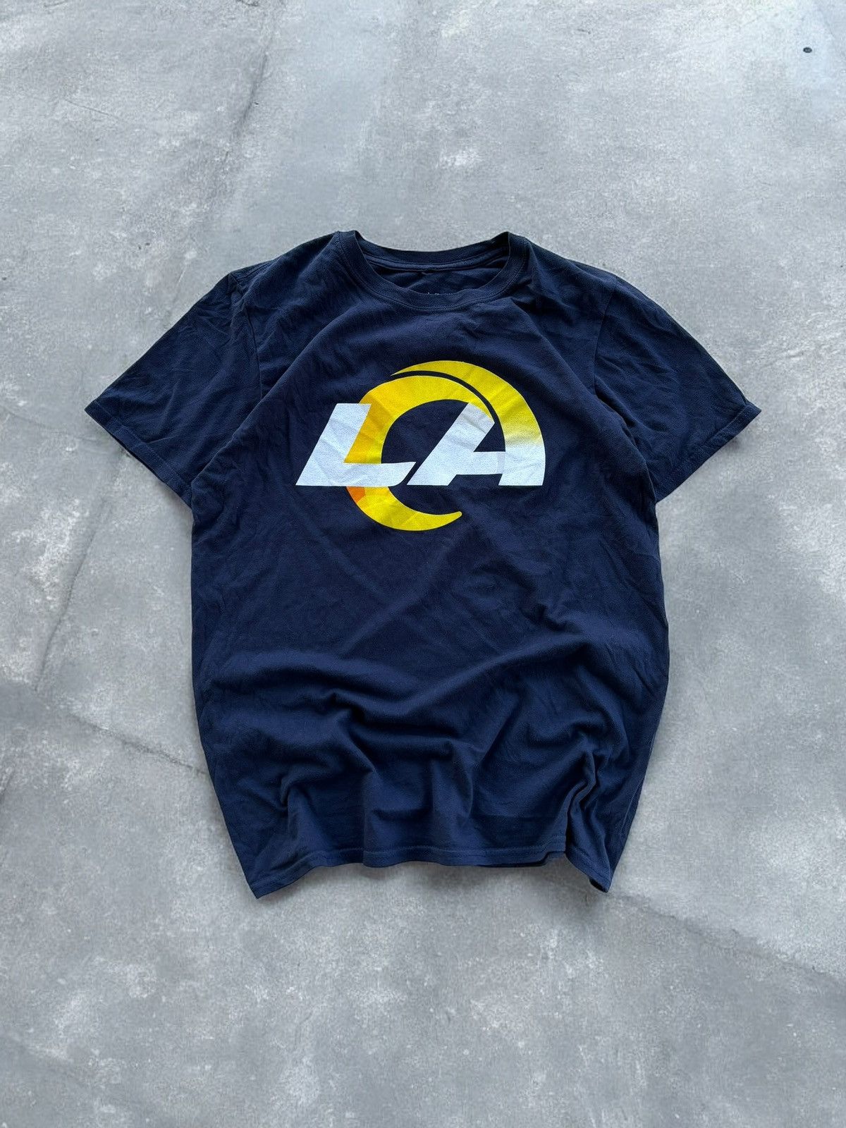 Band Tees × NFL × Vintage NFL Los Angeles Rams t shirt rare football Size US M / EU 48-50 / 2 - 1 Thumbnail