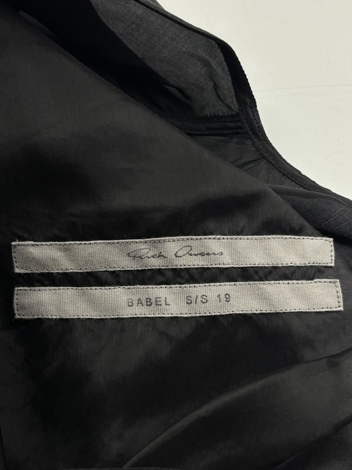 Rick Owens Rick Owens Babel S/S 19 Bat Sleeve Blouse Size XS / US 0-2 / IT 36-38 - 5 Thumbnail