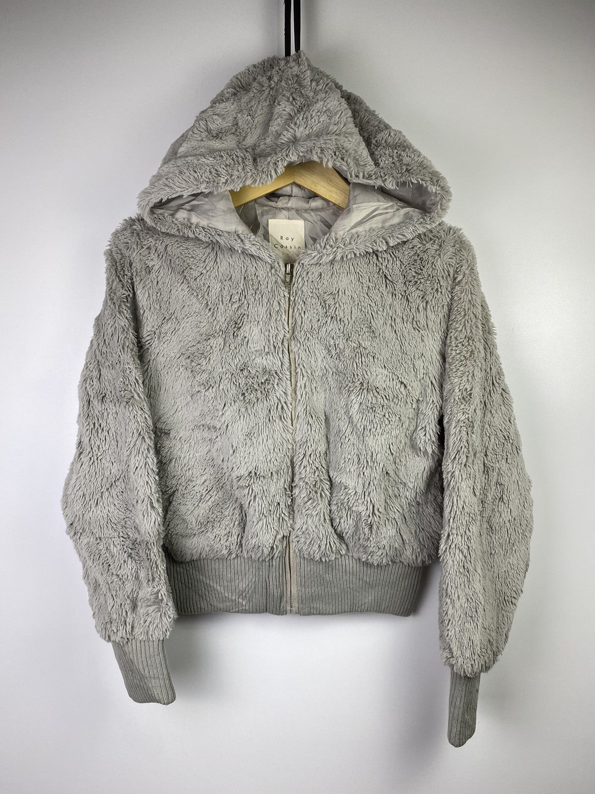 If Six Was Nine × Japanese Brand × Le Grande Bleu (L.G.B.) ray cassin Faux Fur Hoodie Size US S / EU 44-46 / 1 - 2 Thumbnail