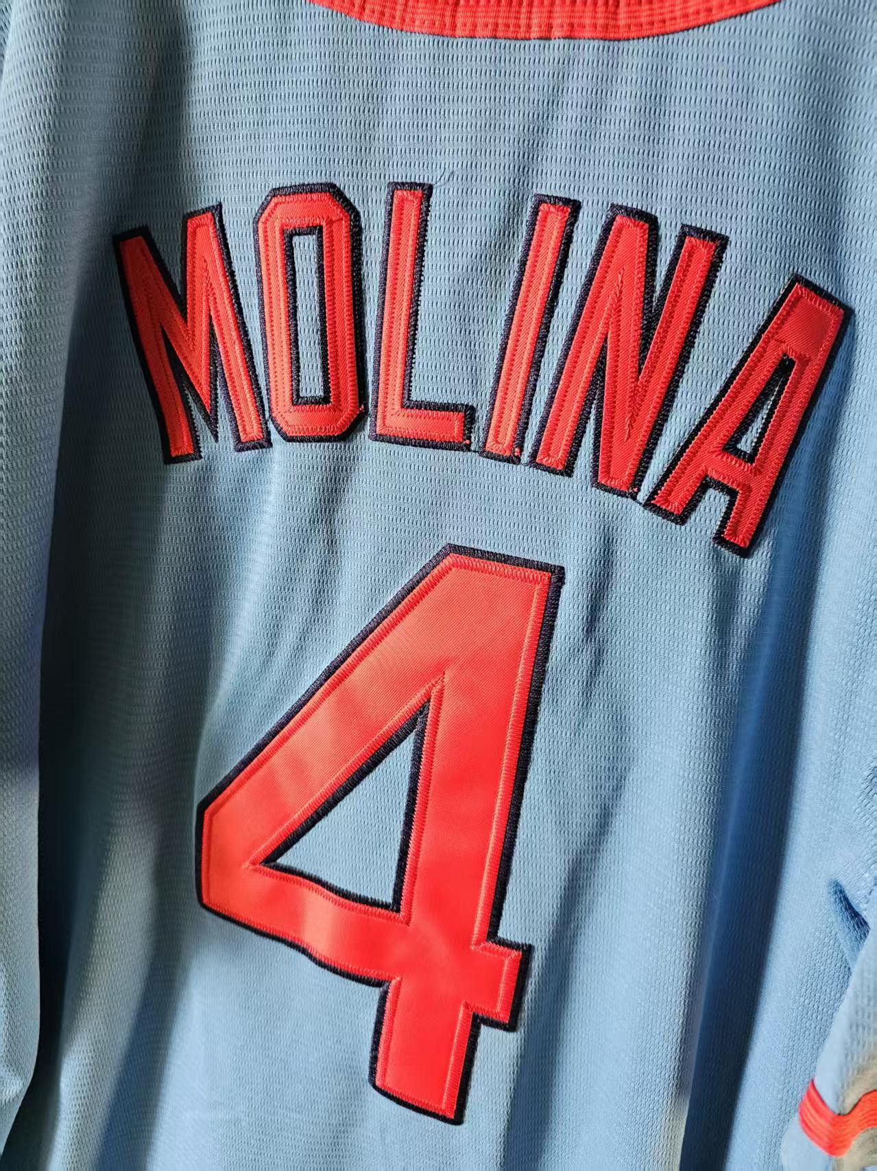 MLB St. Louis Cardinals #4 Molina Jersey Size US XL / EU 56 / 4 - 4 Thumbnail