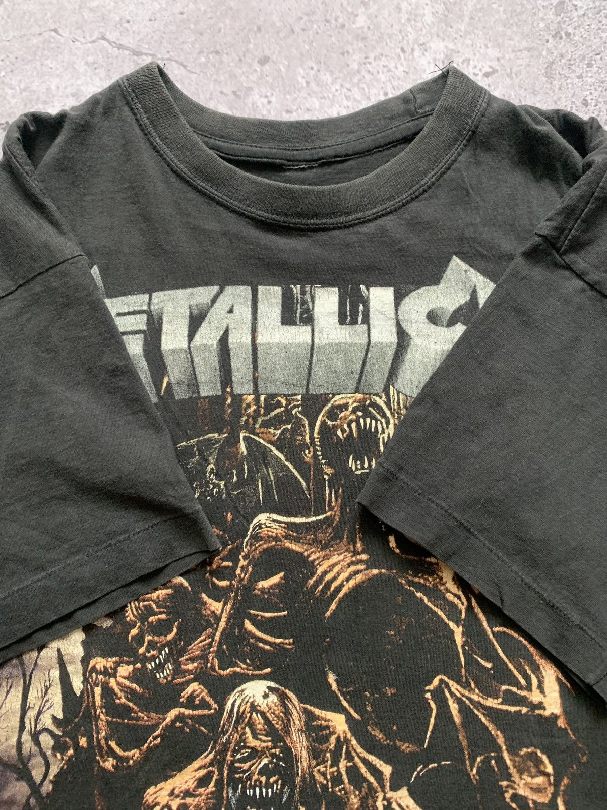 Metallica 🔥VINTAGE 90s METALLICA RIDE THE LIGHT EMPYRE TEE SIGLE STITC Size US M / EU 48-50 / 2 - 12 Thumbnail