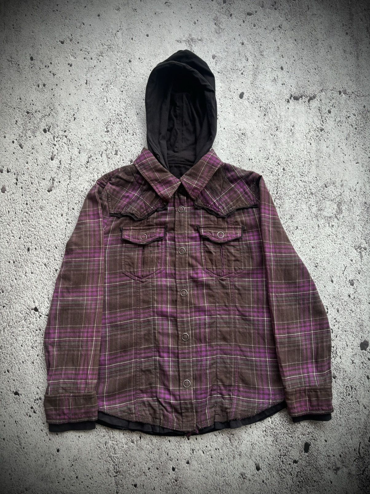 Hysteric Glamour Y2k Double layar jambage Ifsix punk style Shirt Size US M / EU 48-50 / 2 - 2 Thumbnail