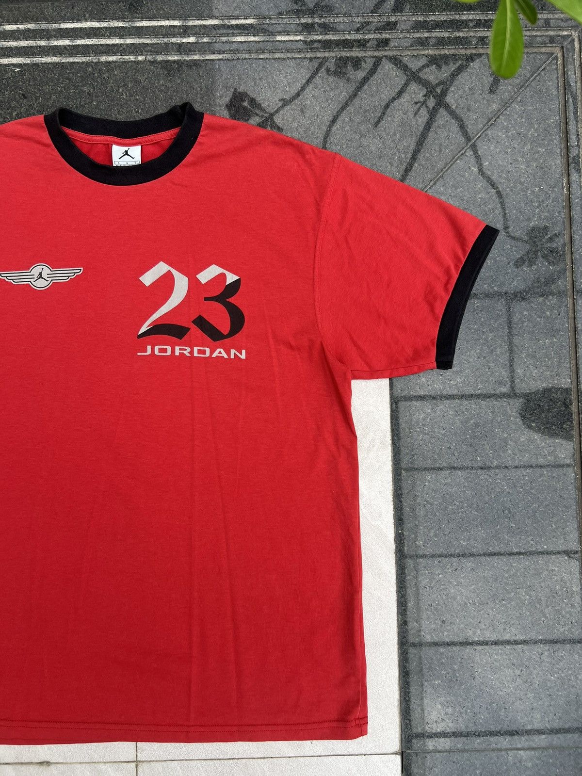 Nike × Vintage 90s Nike Jordan Vintage Y2K Oversized Retro Tee T-Shirt Size US L / EU 52-54 / 3 - 3 Thumbnail