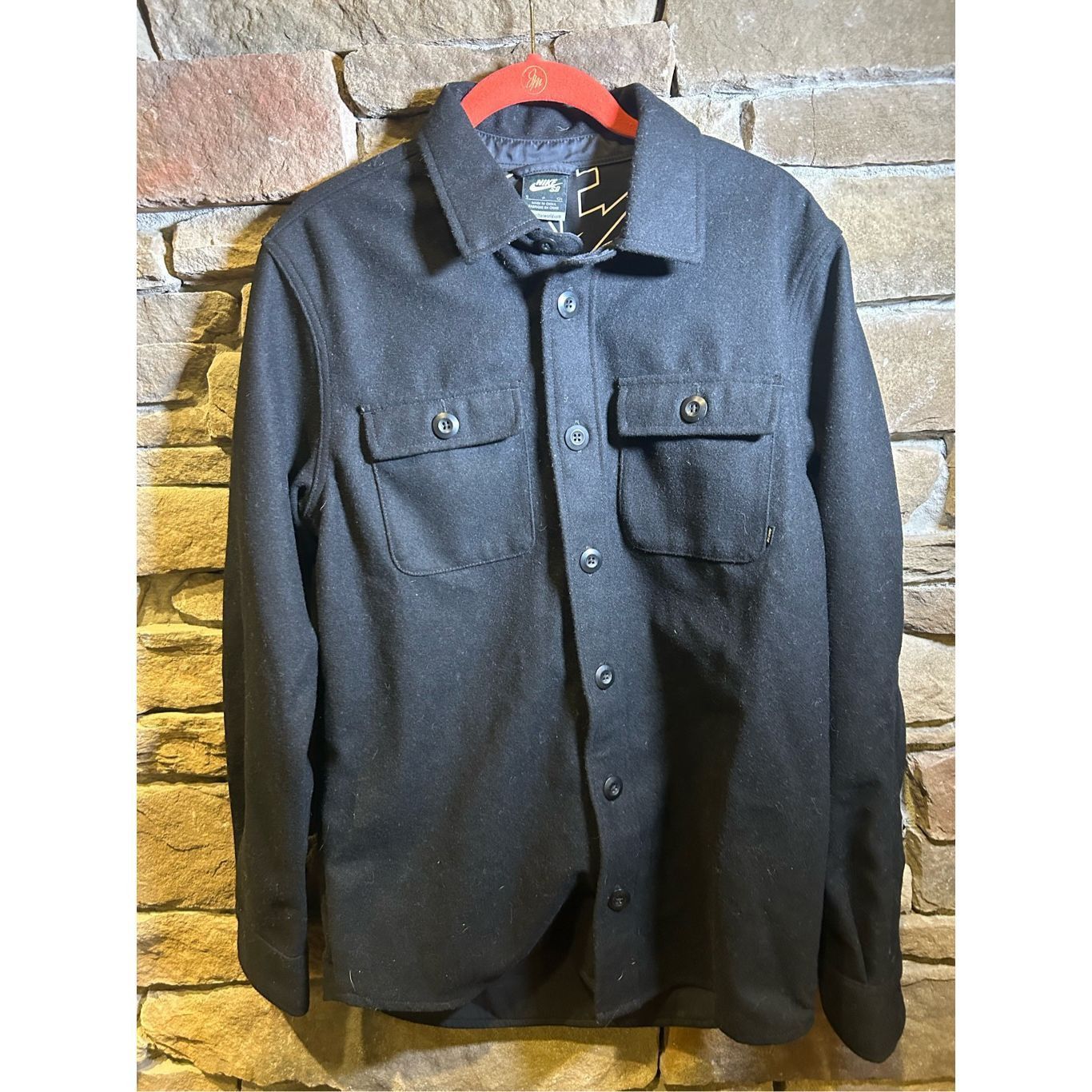Nike Y2K Nike SB Wool Insulates Skateboarding Jacket Button Fire Size US S / EU 44-46 / 1 - 1 Thumbnail