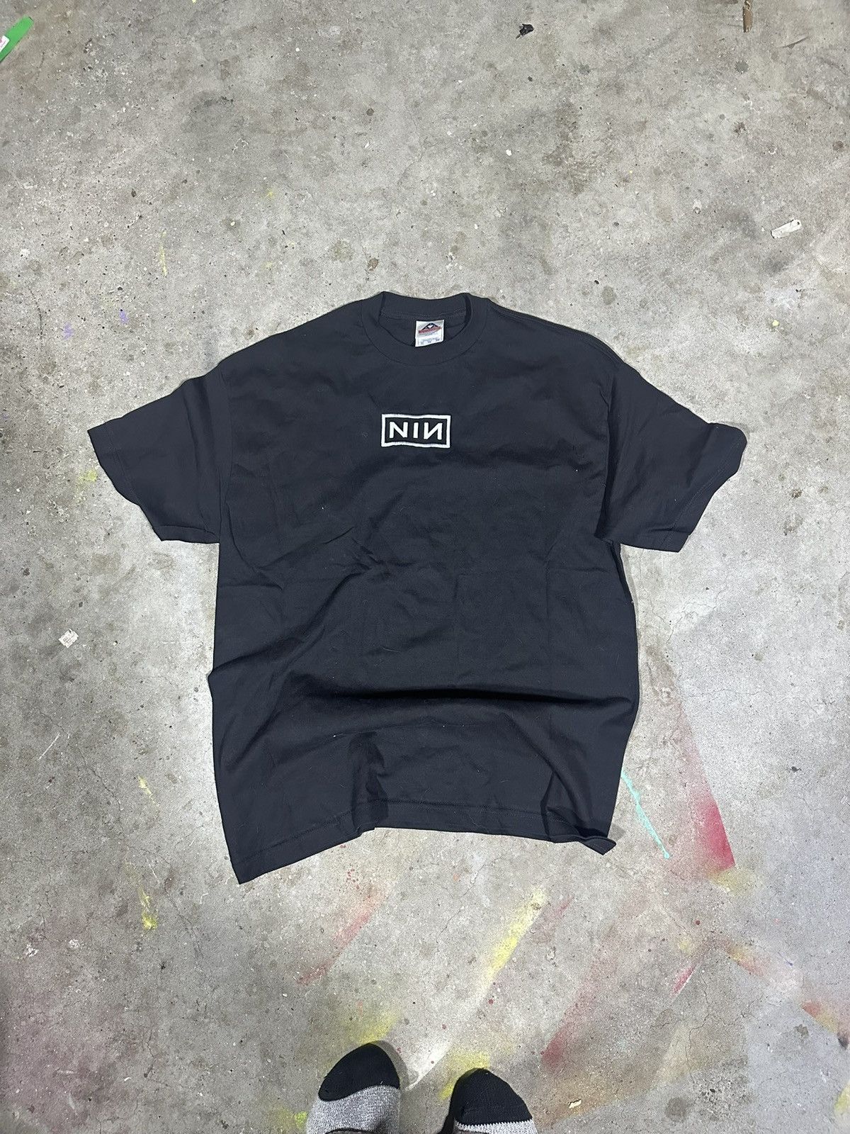 Other Vintage NIN Embroidered Y2K Deadstock Size US XL / EU 56 / 4 - 1 Thumbnail