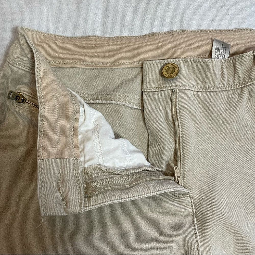 Chicos So Slimming by Chico's Beige Skinny Ankle Pants Size 1 US S Size 32" / US 10 / IT 46 - 7 Thumbnail