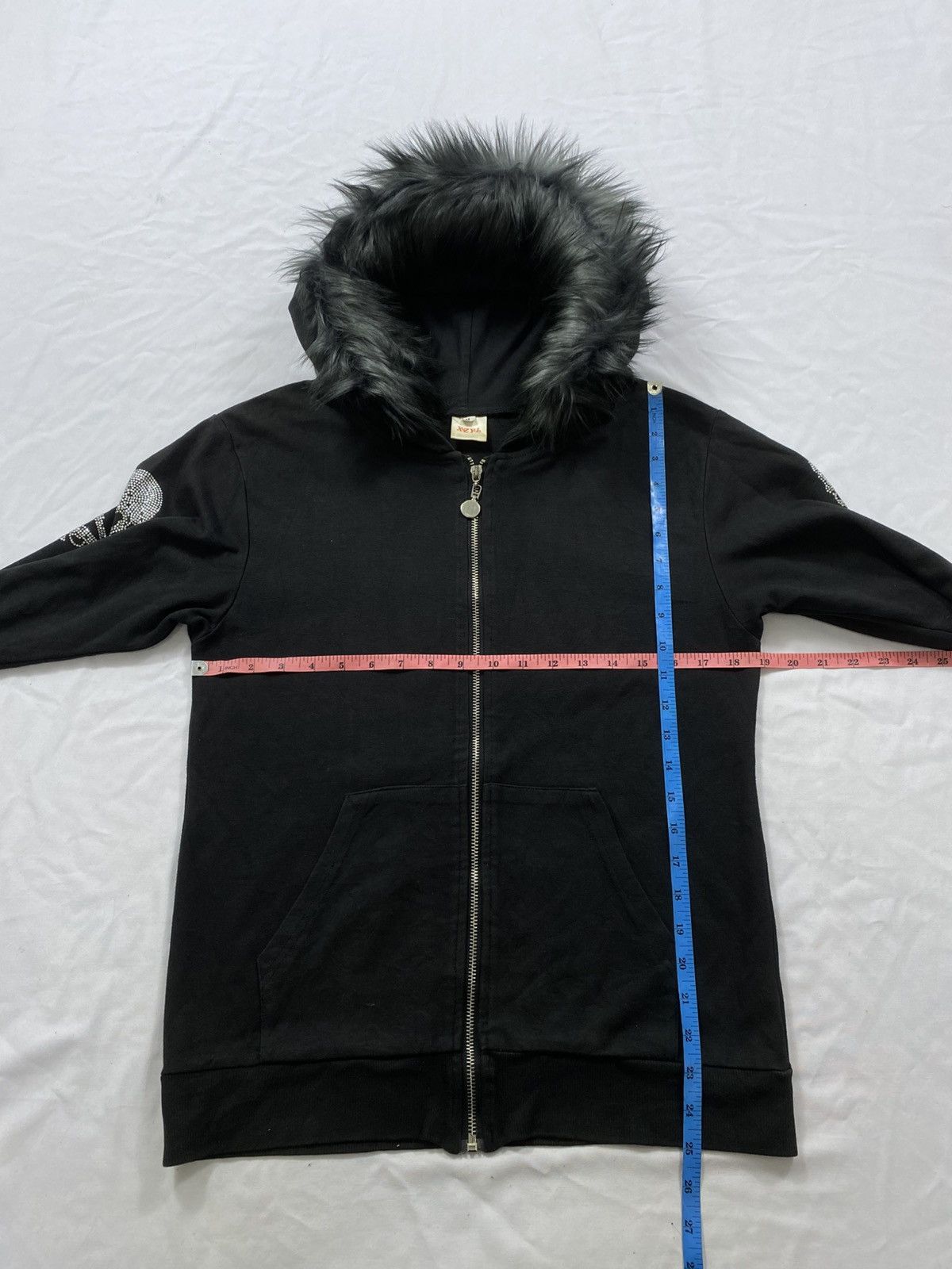 If Six Was Nine Sick Skull Furr zip Hoodie Ifsix Lgb Size US M / EU 48-50 / 2 - 7 Thumbnail