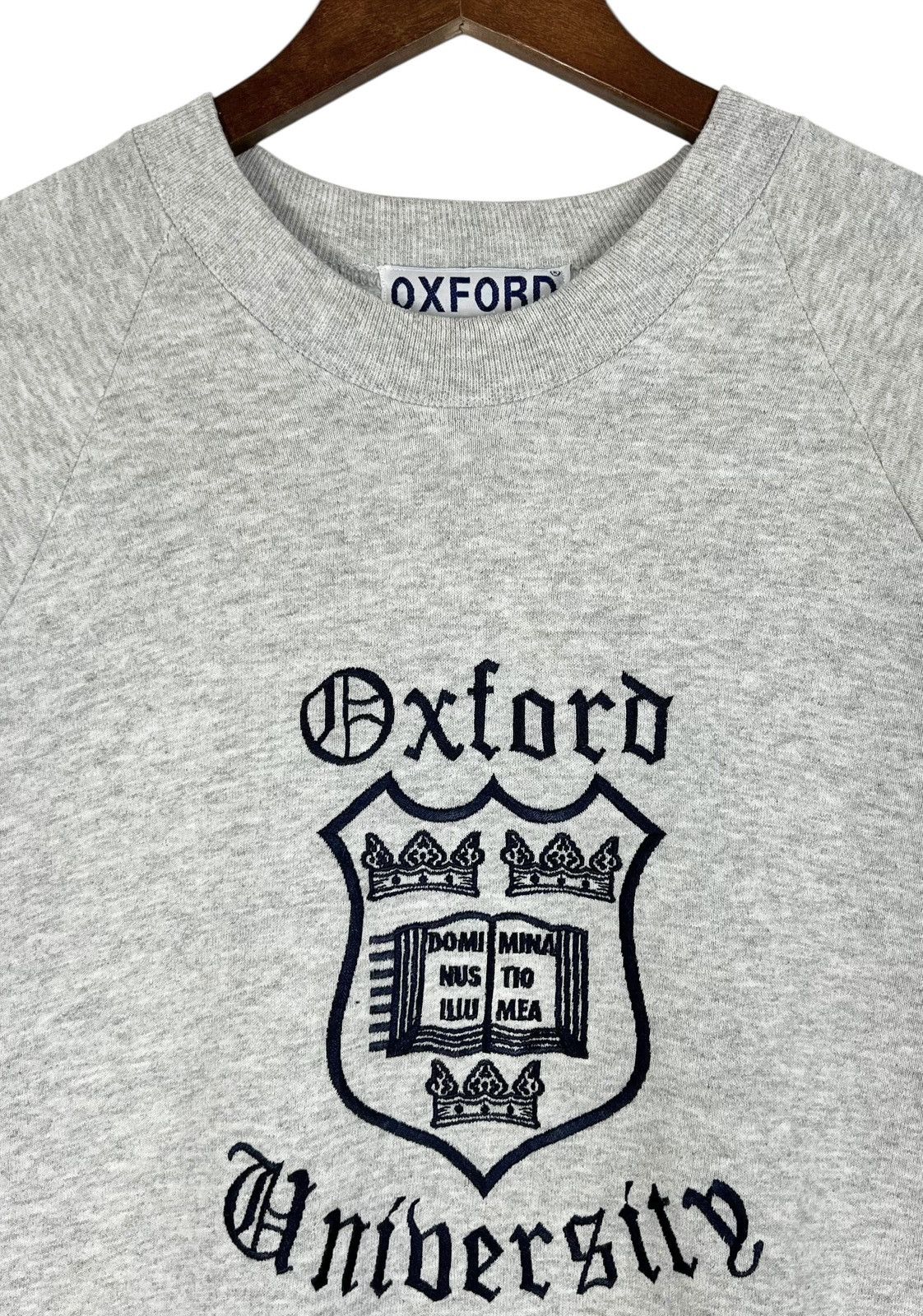 Vintage 80s Vintage Oxford University Sweatshirt Size US L / EU 52-54 / 3 - 4 Thumbnail