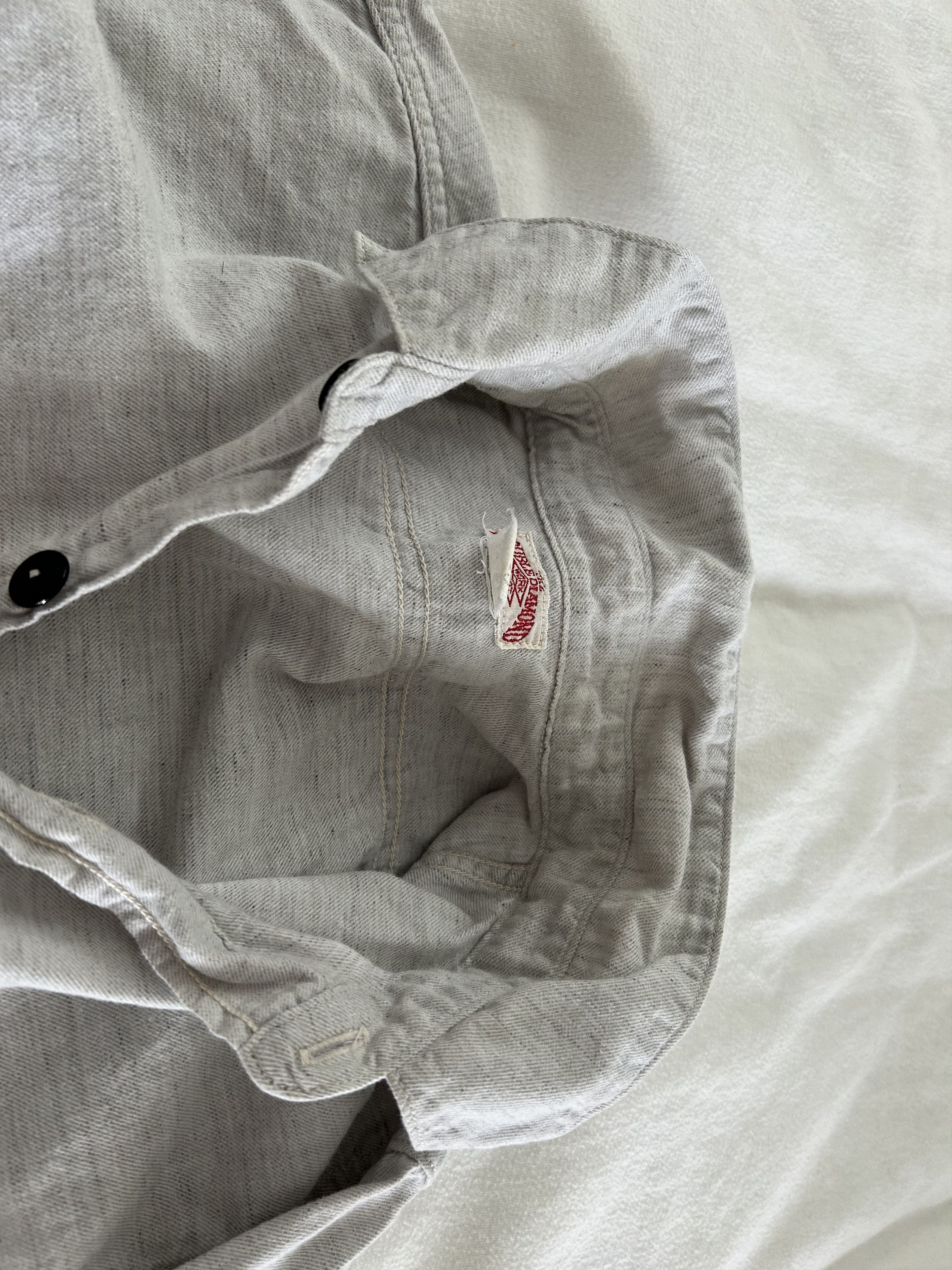 The Real McCoy's Real McCoy's Long Sleeve Work Shirt Cotton Size 15 Size US M / EU 48-50 / 2 - 6 Thumbnail