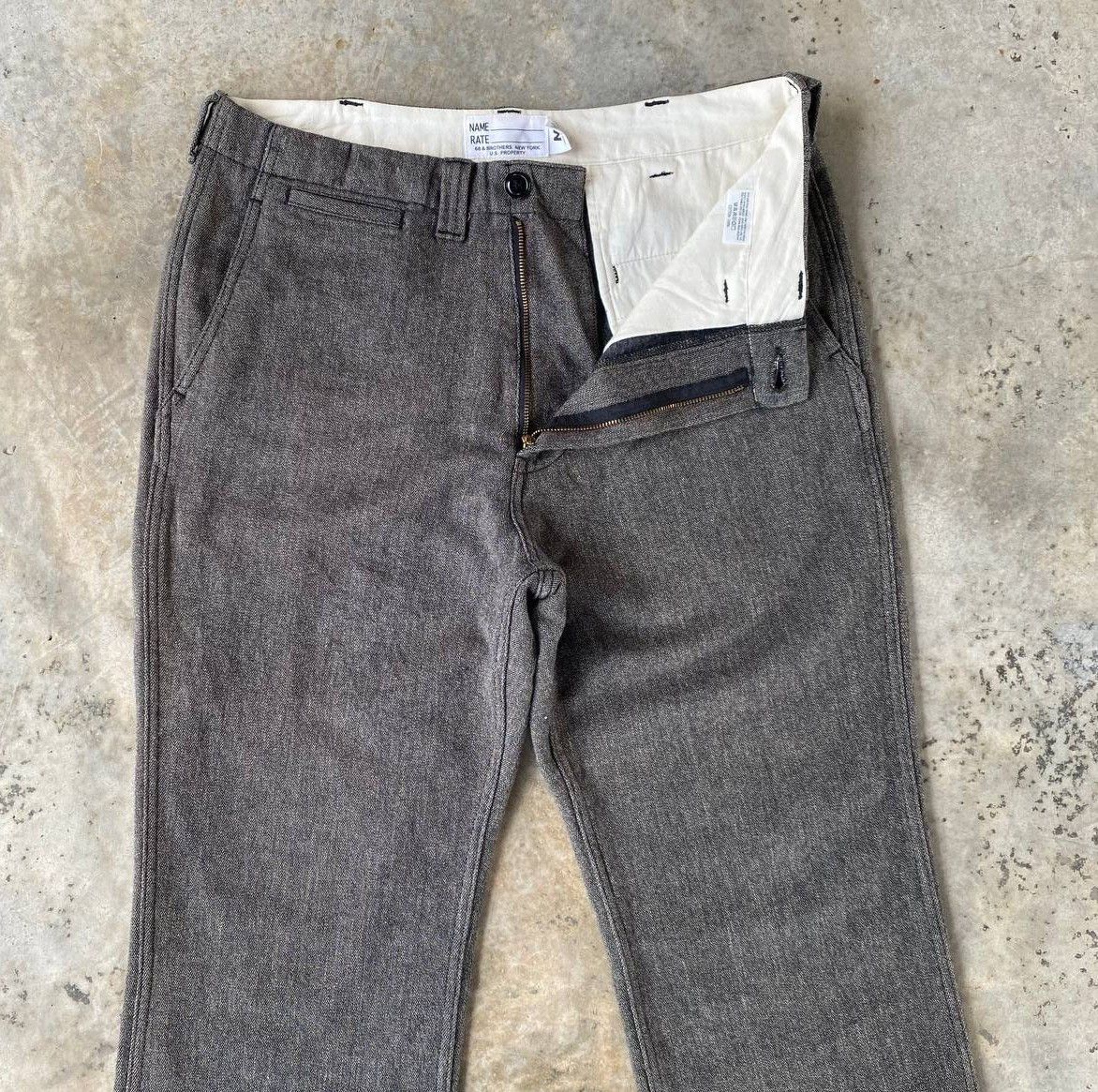 Japanese Brand BINDING OFFER🔥JAPAN 68&BROTHERS NEWYORK TROUSER W33X30 Size US 33 - 8 Thumbnail