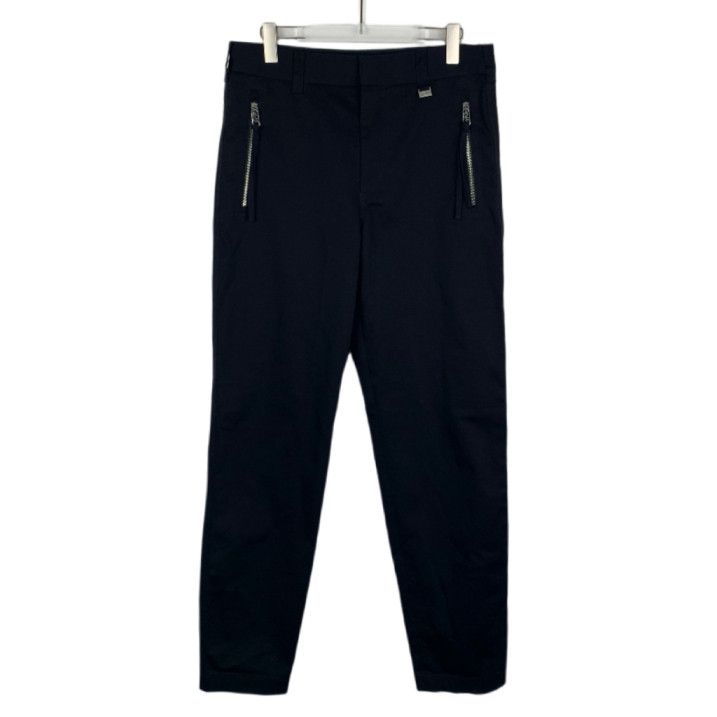 Fendi Fendi Zip Detail Black Trousers – Relaxed Fit (Size M) Size US 32 / EU 48 - 1 Thumbnail