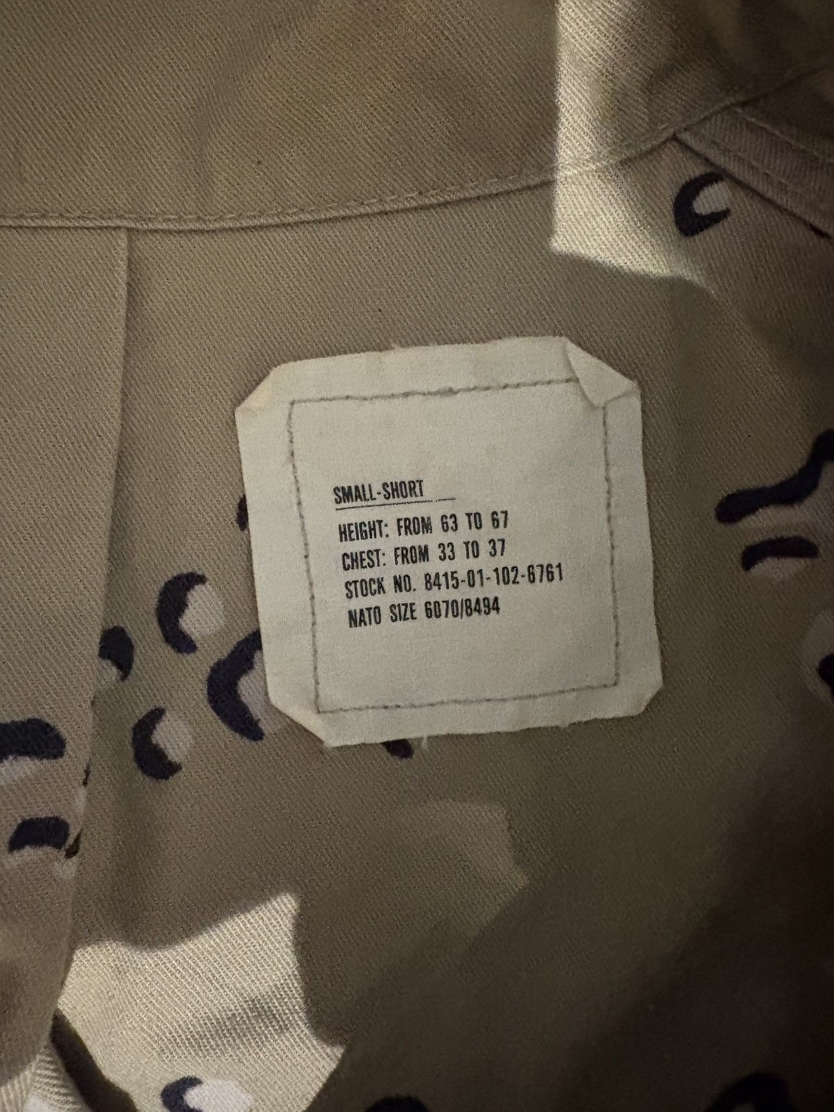 Other Rare 80s/90s Vintage Chocolate Chip Desert Camo Set -m Size US 29 - 6 Thumbnail