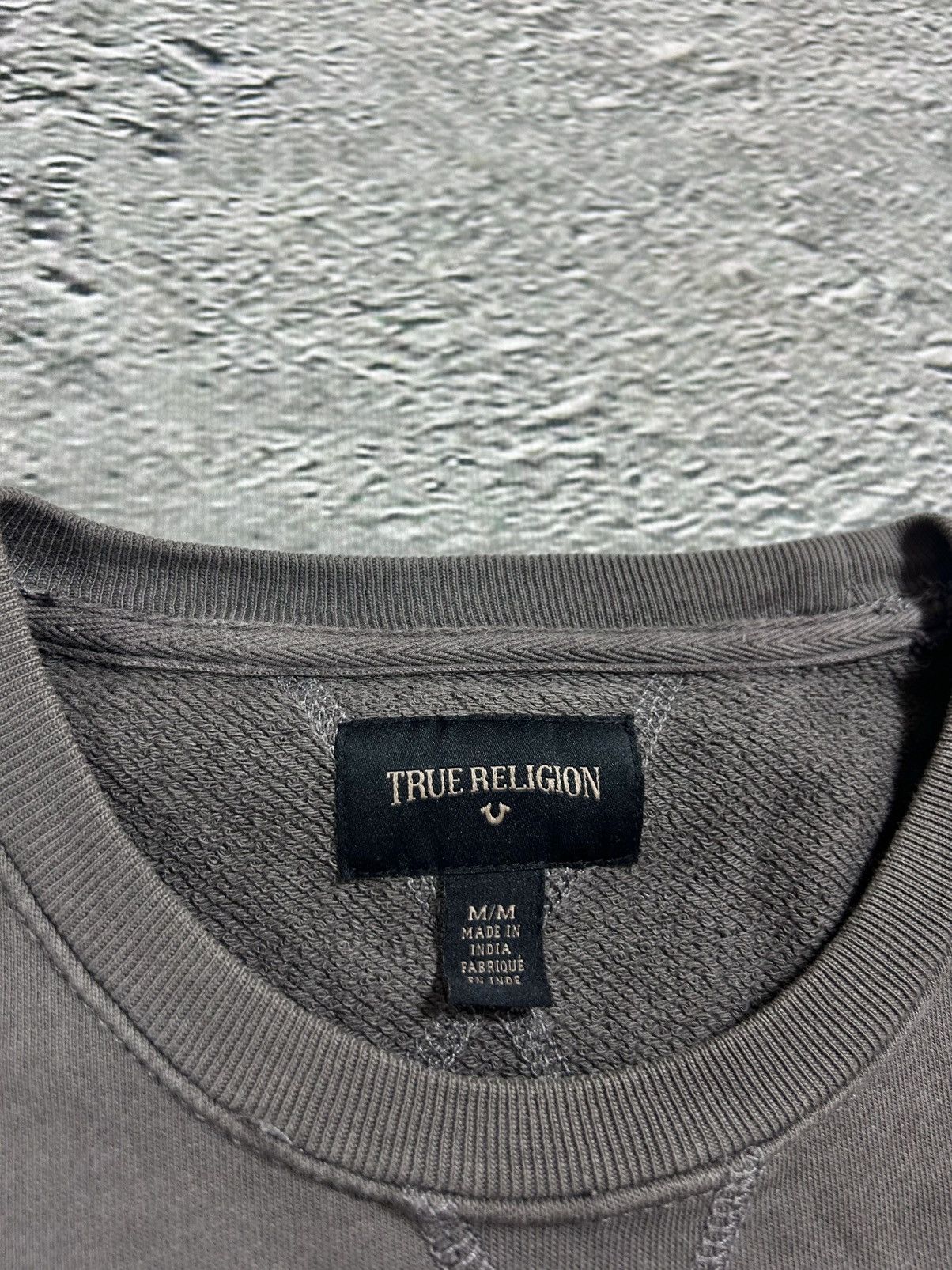 True Religion True Religion sweatshirt vintage horseshoe Y2K grey black Size US M / EU 48-50 / 2 - 3 Thumbnail