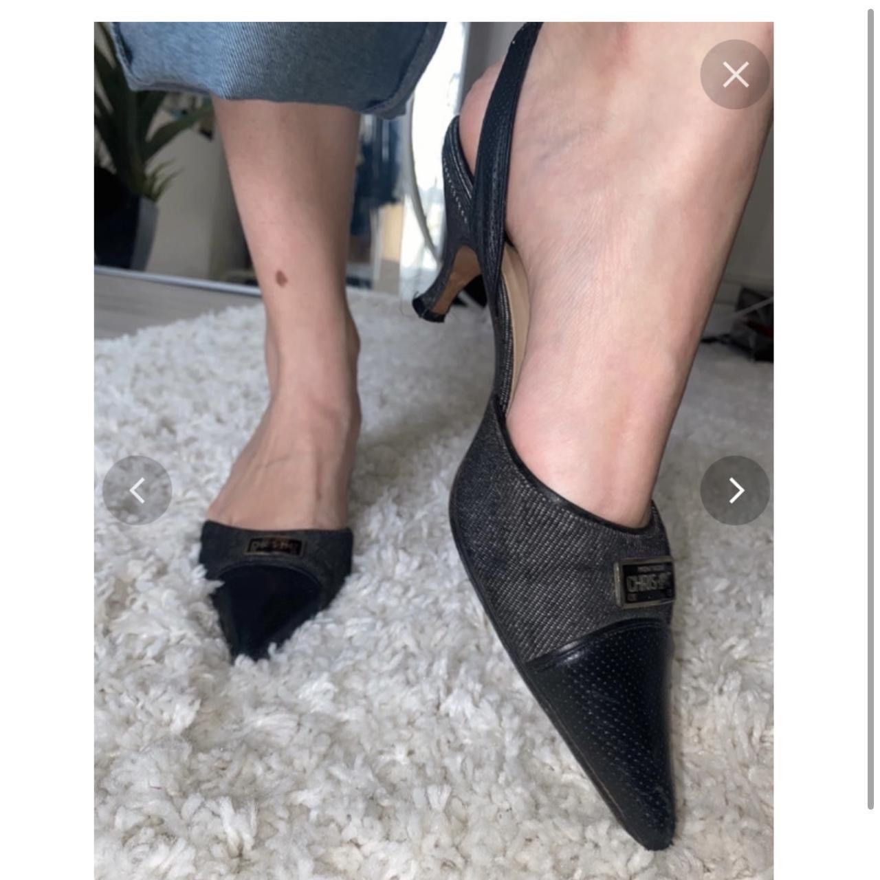 Dior Archives : Rare 2000s DIOR “Chris 1947” Slingback Heels Size US 6 / IT 36 - 2 Thumbnail