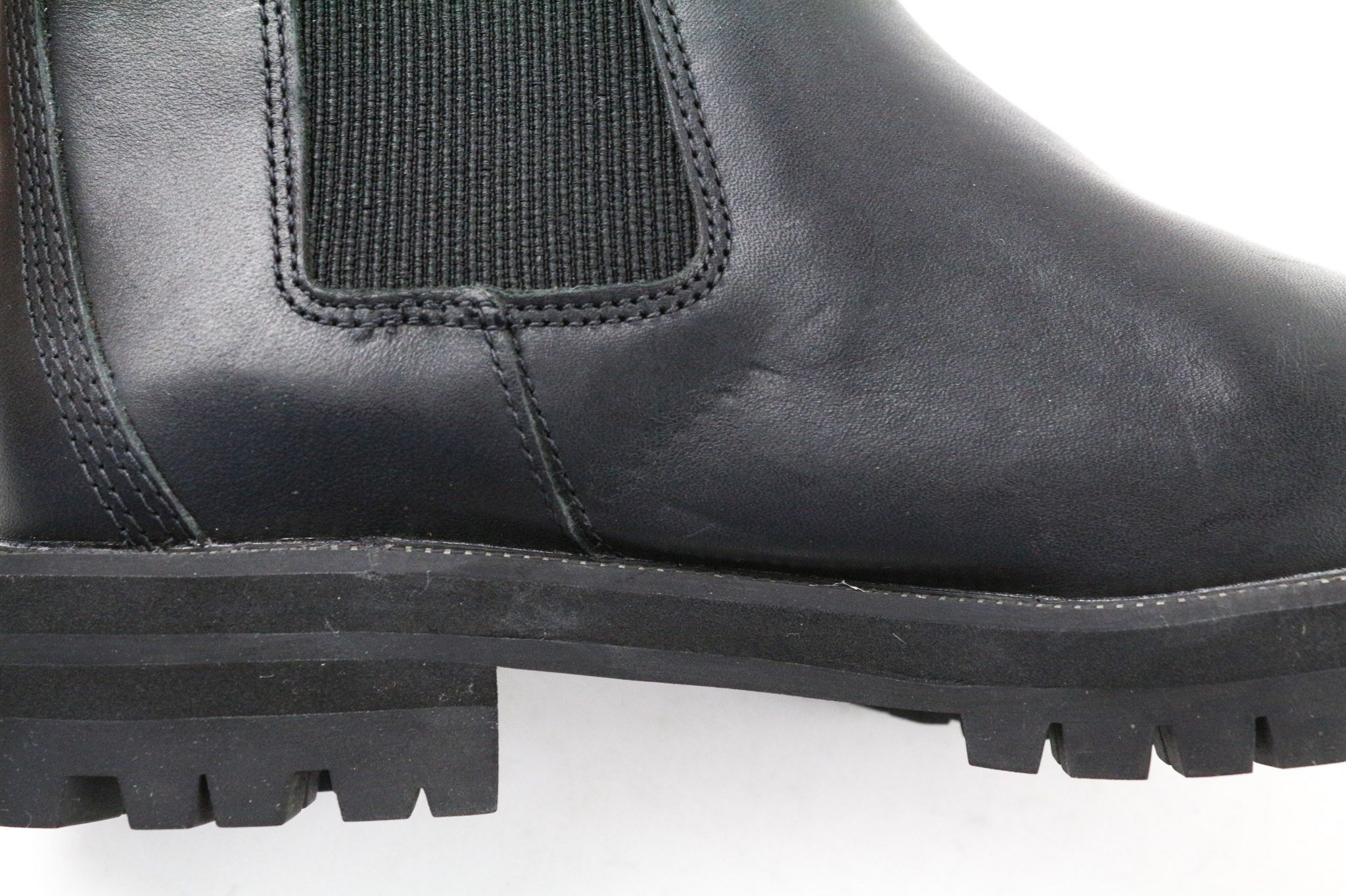Timberland A2KRE UK5 Black Leather Elastic Side Shoes 79621 Size US 7.5 / IT 37.5 - 13 Thumbnail