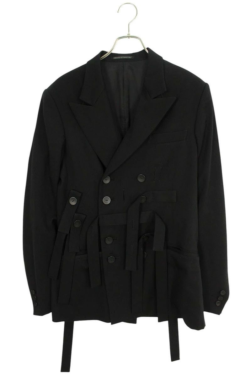 Yohji Yamamoto YOHJI YAMAMOTO POUR HOMME 23AW Flush Belt Peak J Jacket Size US M / EU 48-50 / 2 - 1 Thumbnail