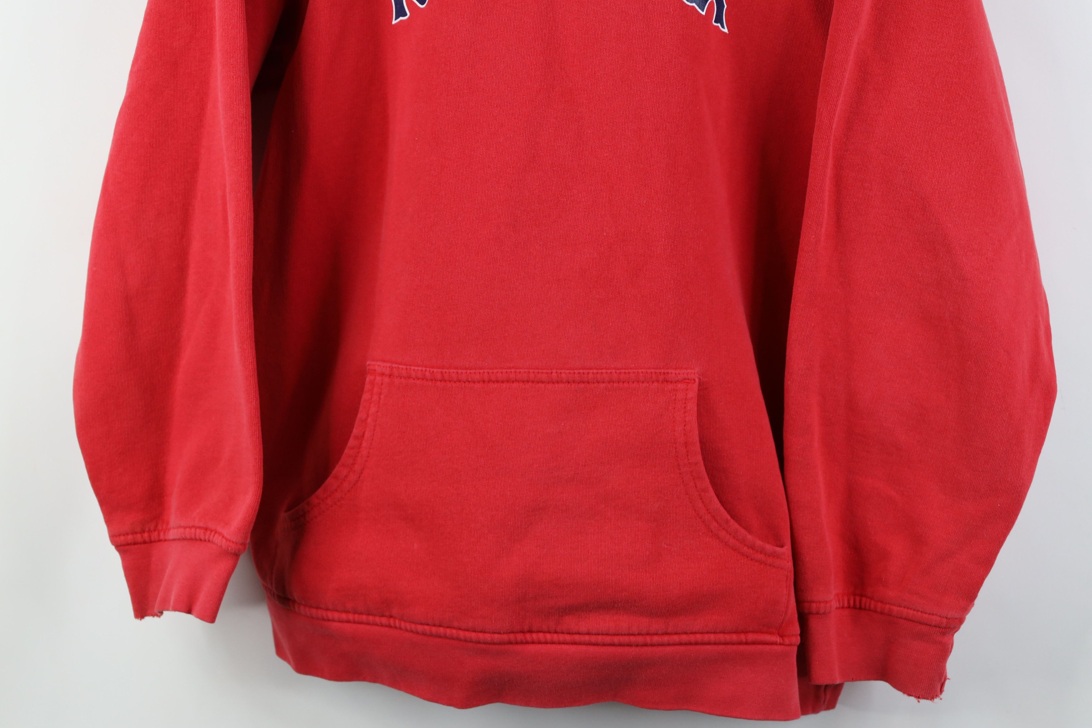 Nike Vintage Nike Swoosh Boston Red Sox Baseball Hoodie Red Size S / US 4 / IT 40 - 3 Thumbnail