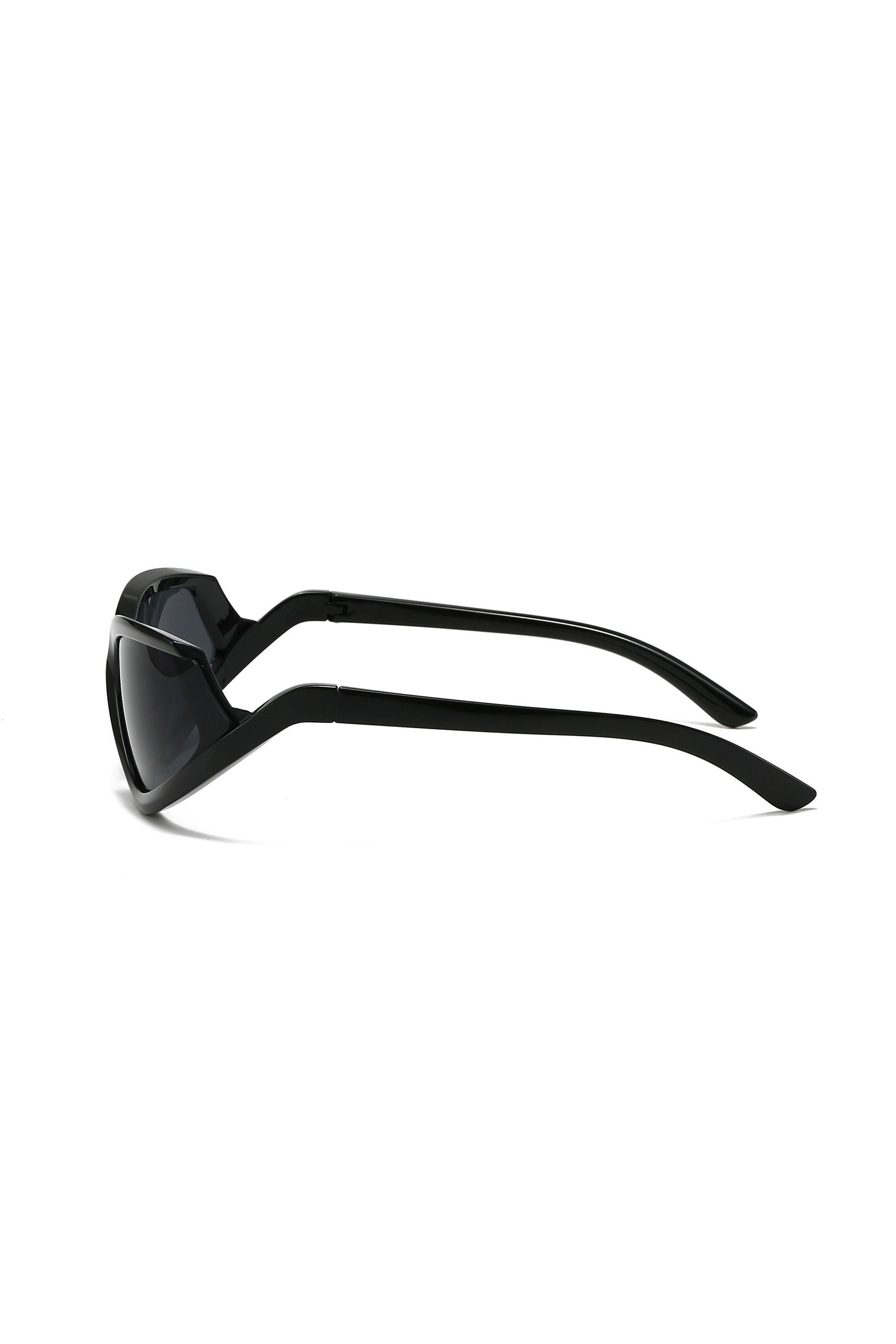 Japanese Brand Y2k Avant Garde Futuristic Black Sunglasses Unisex OS Size ONE SIZE - 4 Thumbnail