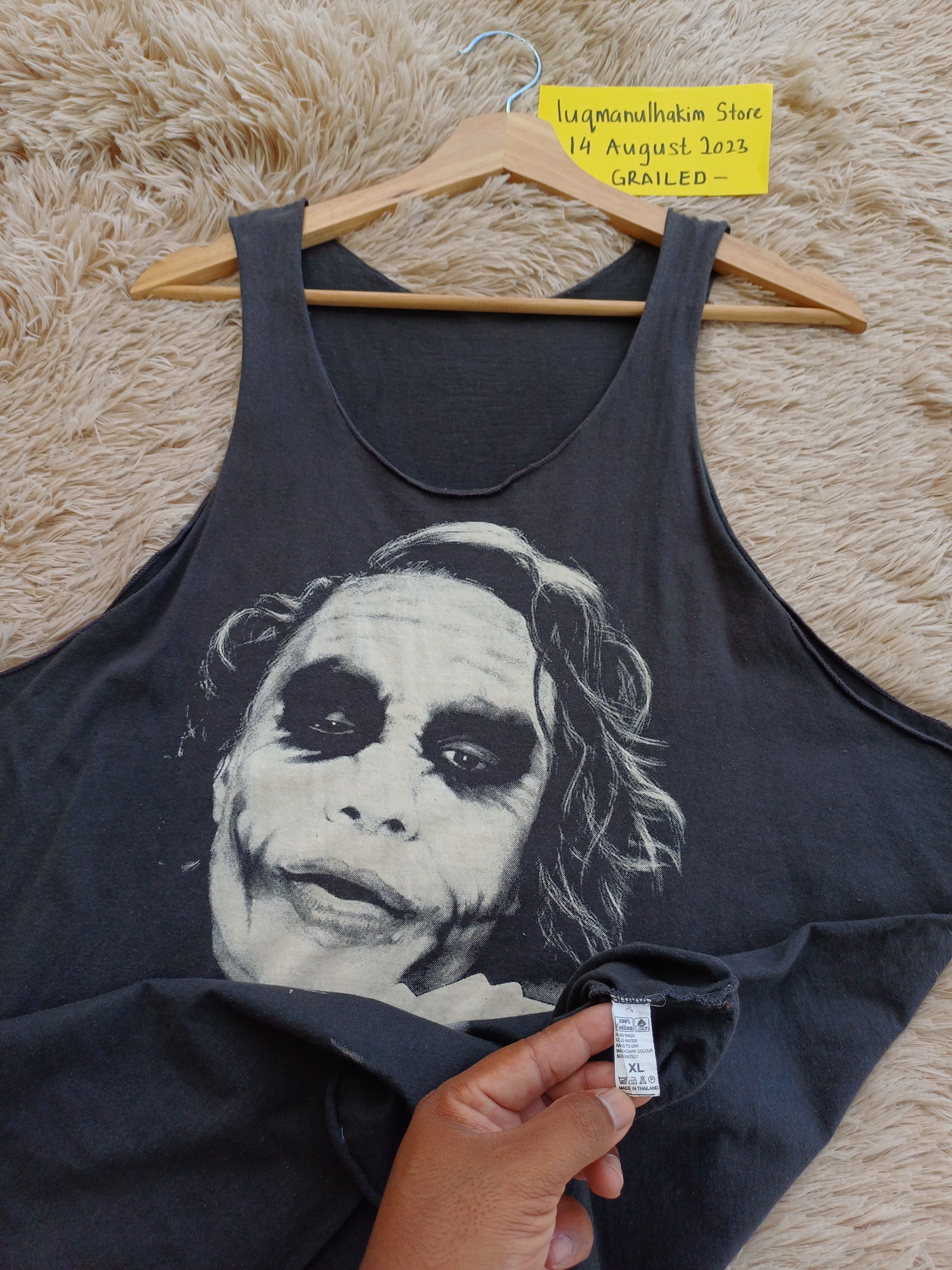 DC Comics Rare Vintage Joker Face Singlet Size US L / EU 52-54 / 3 - 6 Thumbnail
