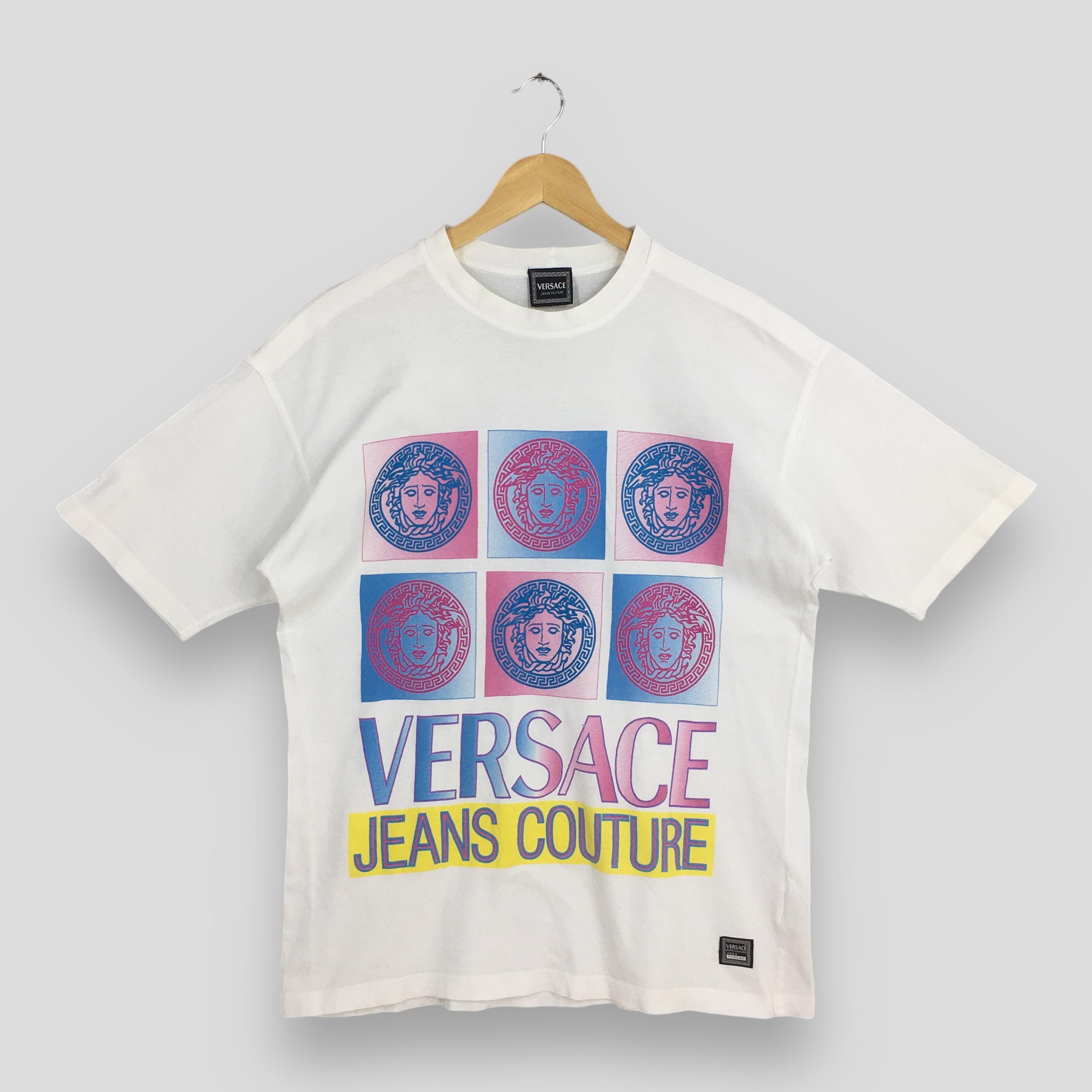 Versace Rare! Vintage Versace T-shirt Versace Jeans Couture Model 