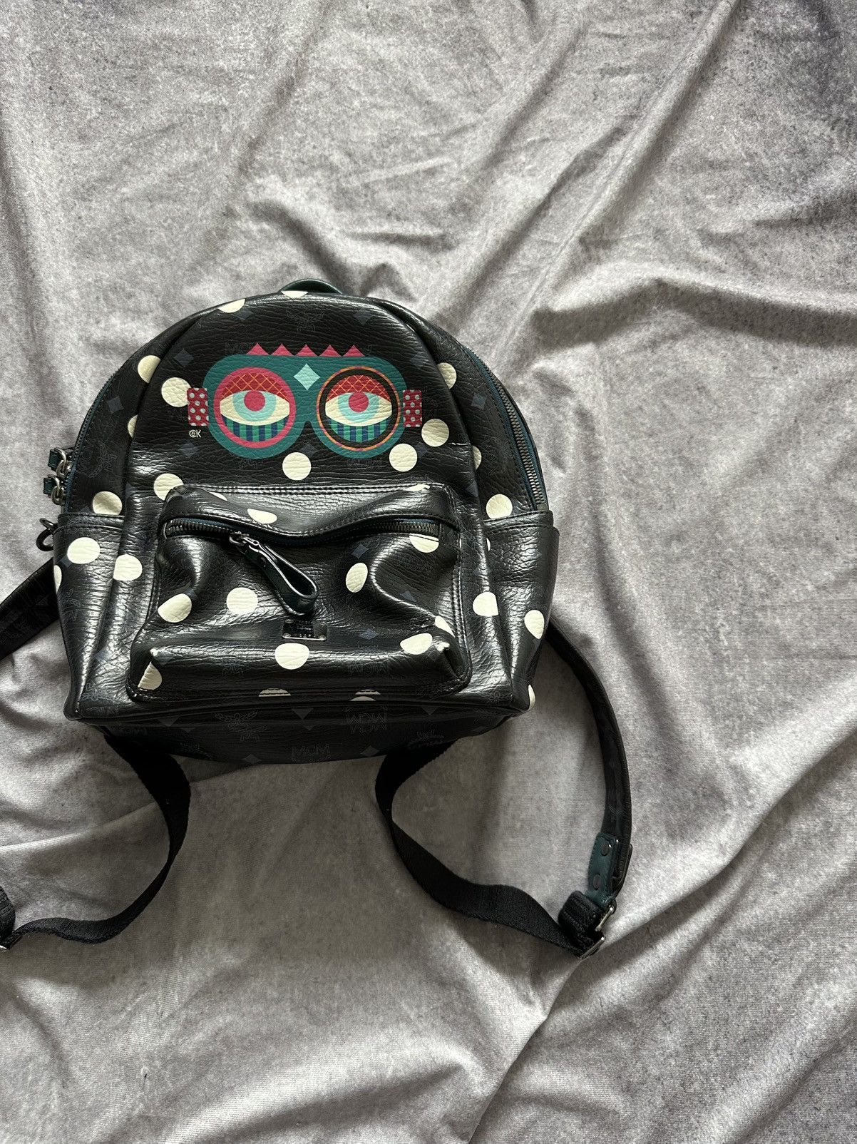 MCM MCM X Craig & Karl Limited Edition Backpack Black Size ONE SIZE - 3 Thumbnail