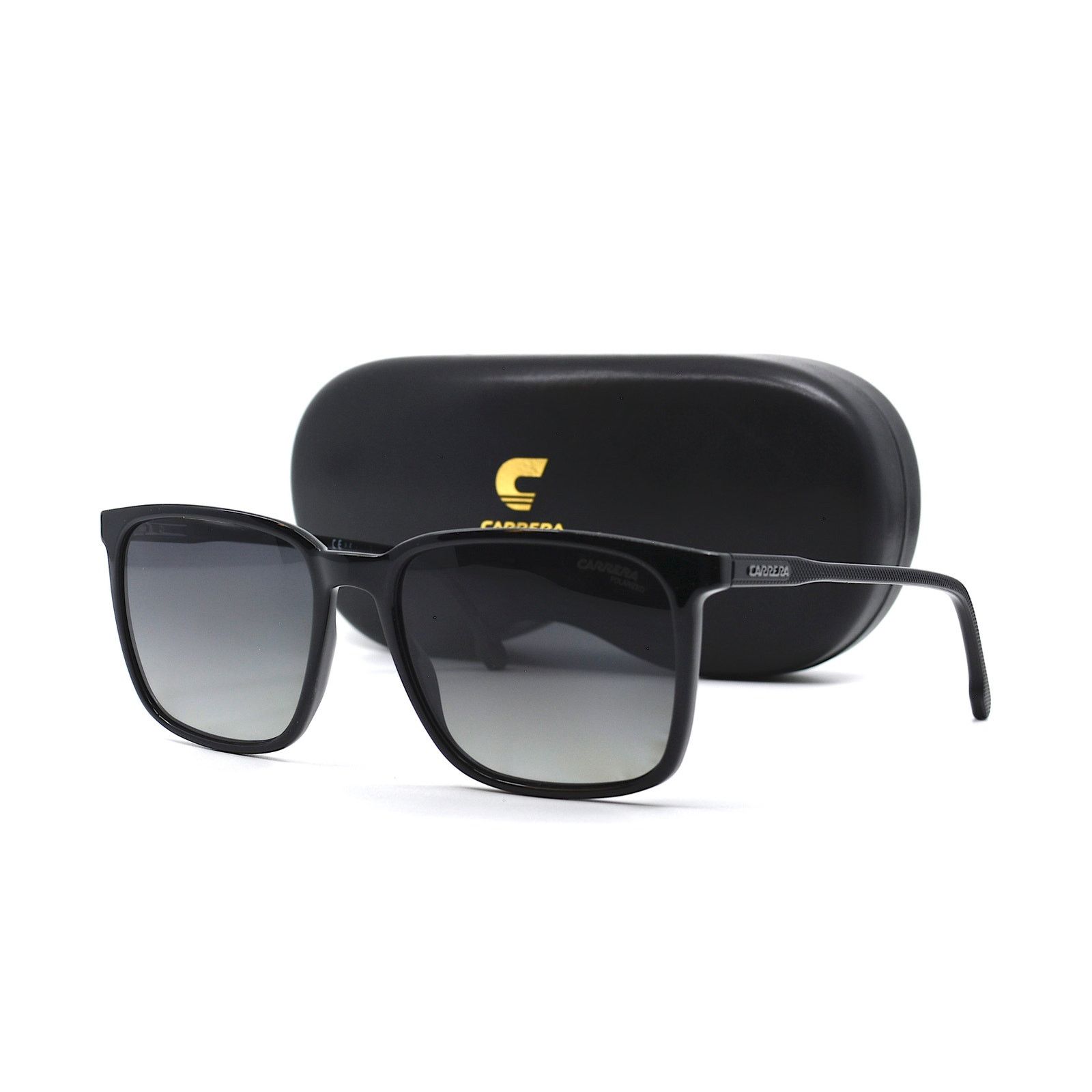 NEW CARRERA 259/S BLACK GREY POLARIZED AUTHENTIC SUNGLASSES