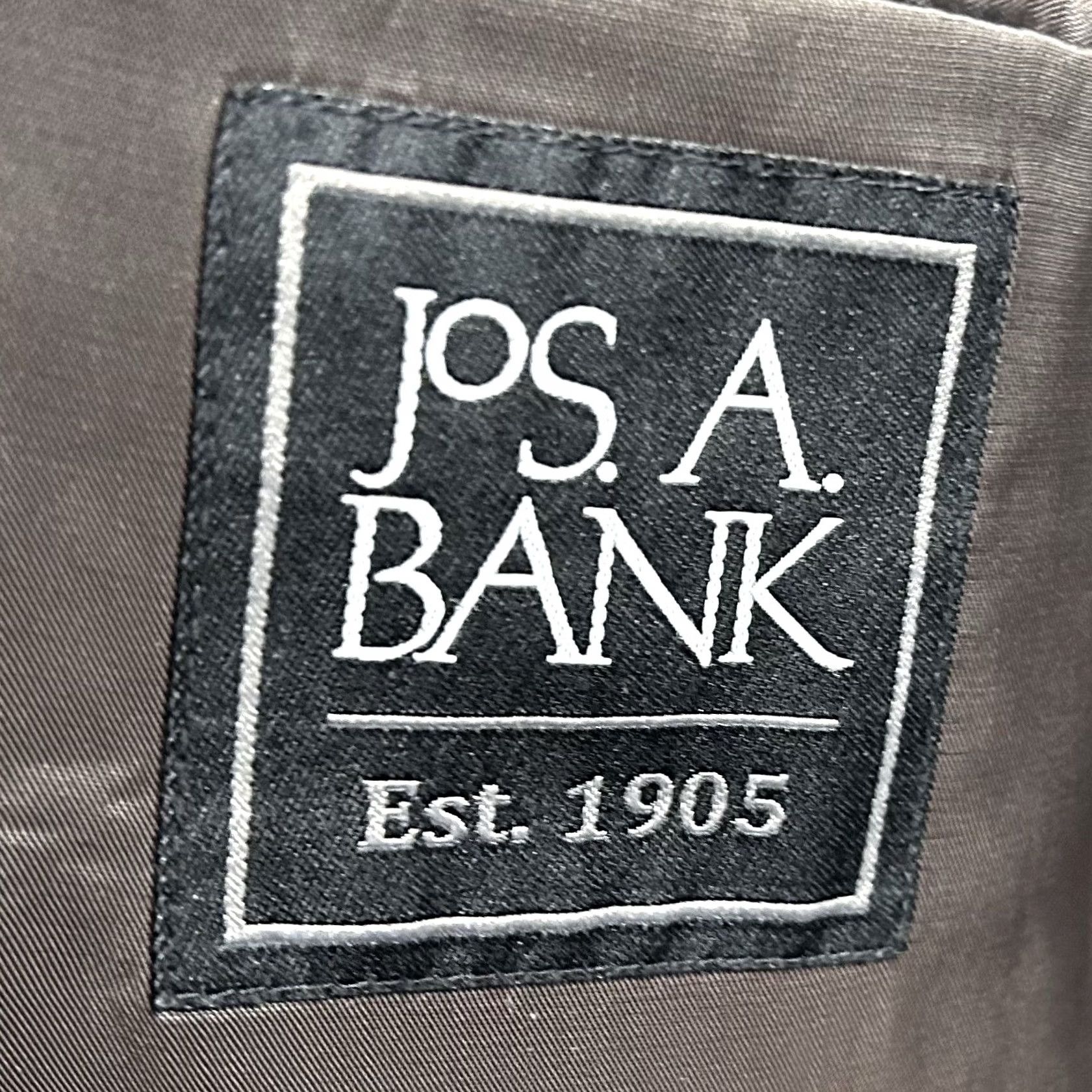 Jos. A. Bank Jos A Bank Sport Coat Brown 48R Wool Two-Button Notch Lapel Single-Breasted Vented Regular Mens Jacket Size US XS / EU 42 / 0 - 3 Thumbnail