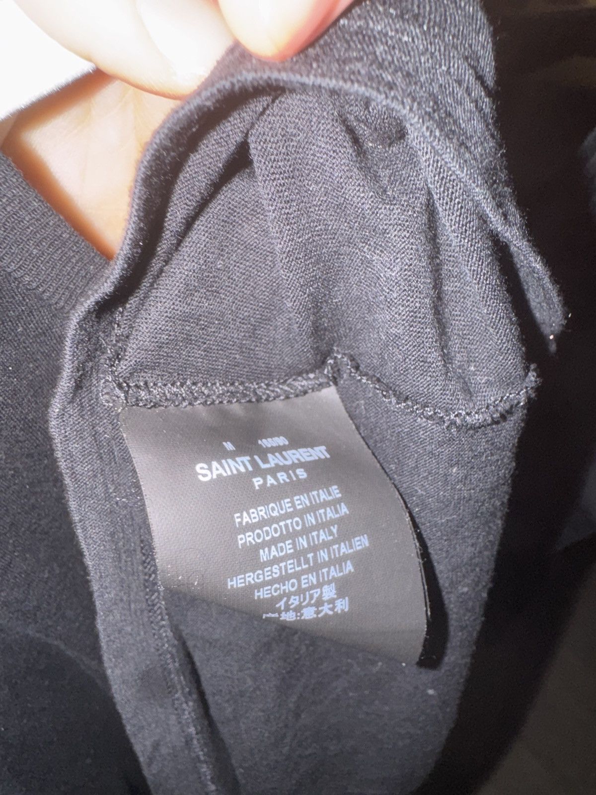 Saint Laurent Paris vampire t shirt Size US M / EU 48-50 / 2 - 5 Thumbnail